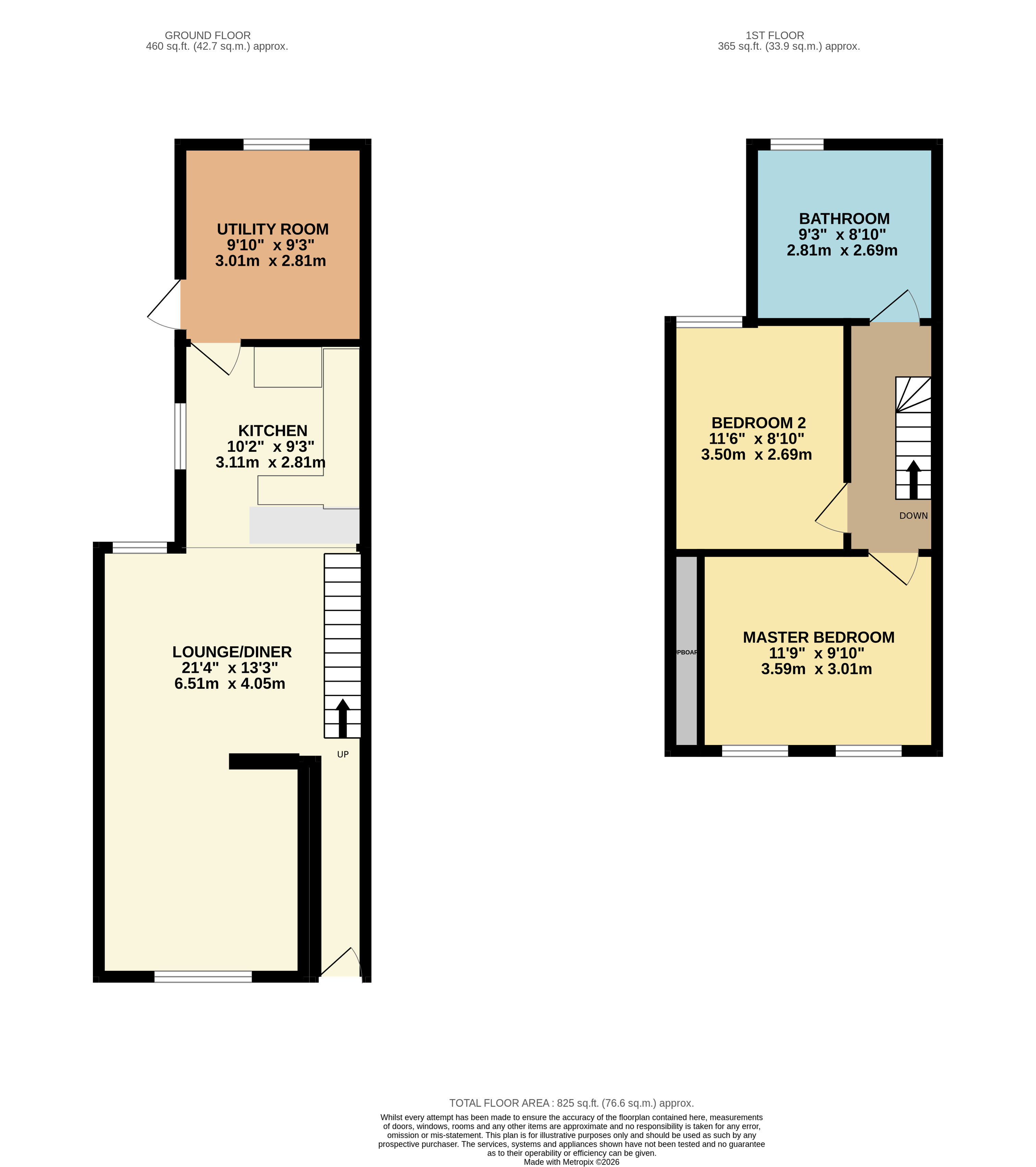 46, Wedmore Road, Cardiff floorplan