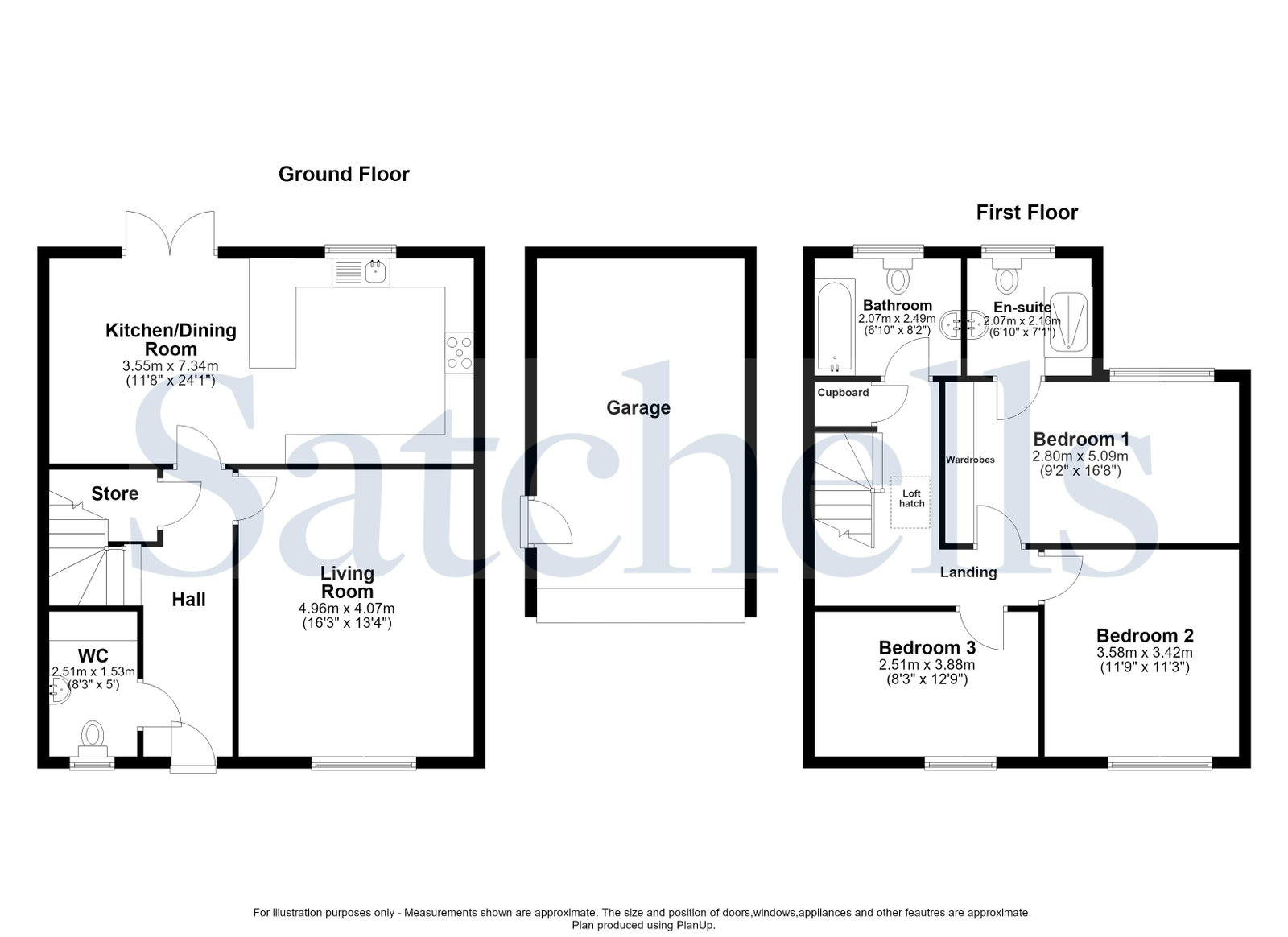 Plot 5,Brook Farm, High Street, Sandy floorplan