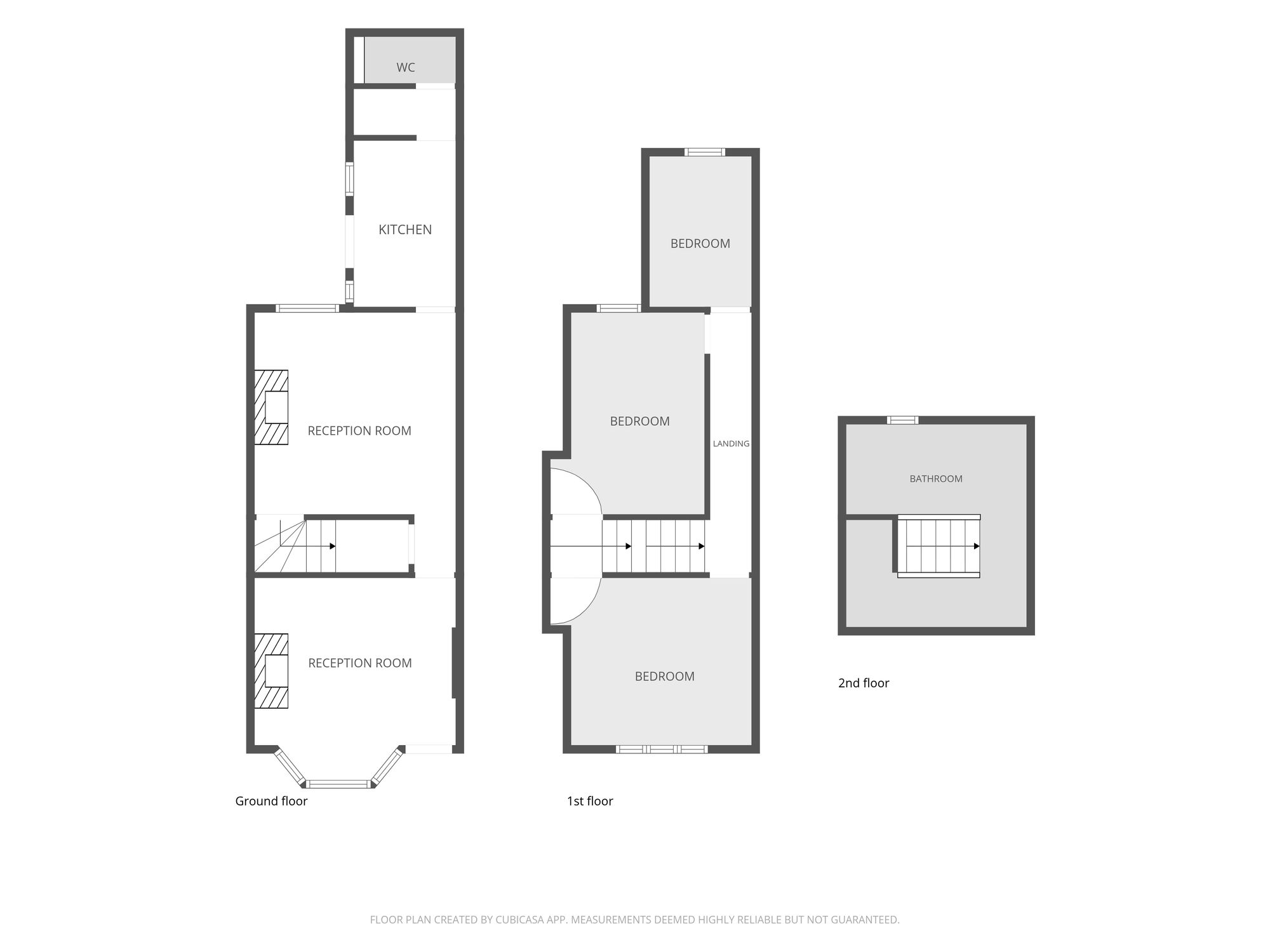 127 Vernon Road, Leicester floorplan