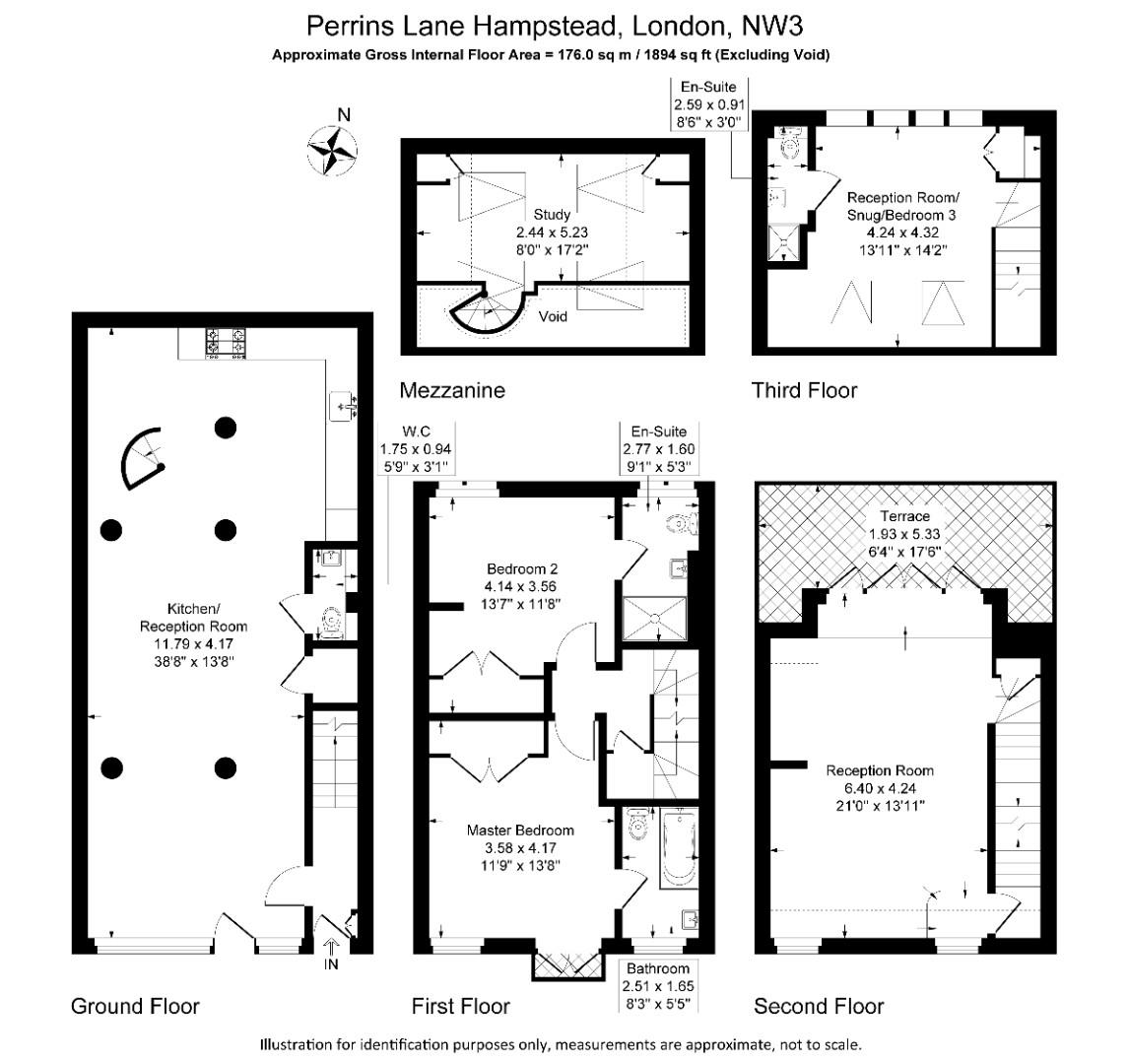 Perrins Lane, Hampstead floorplan