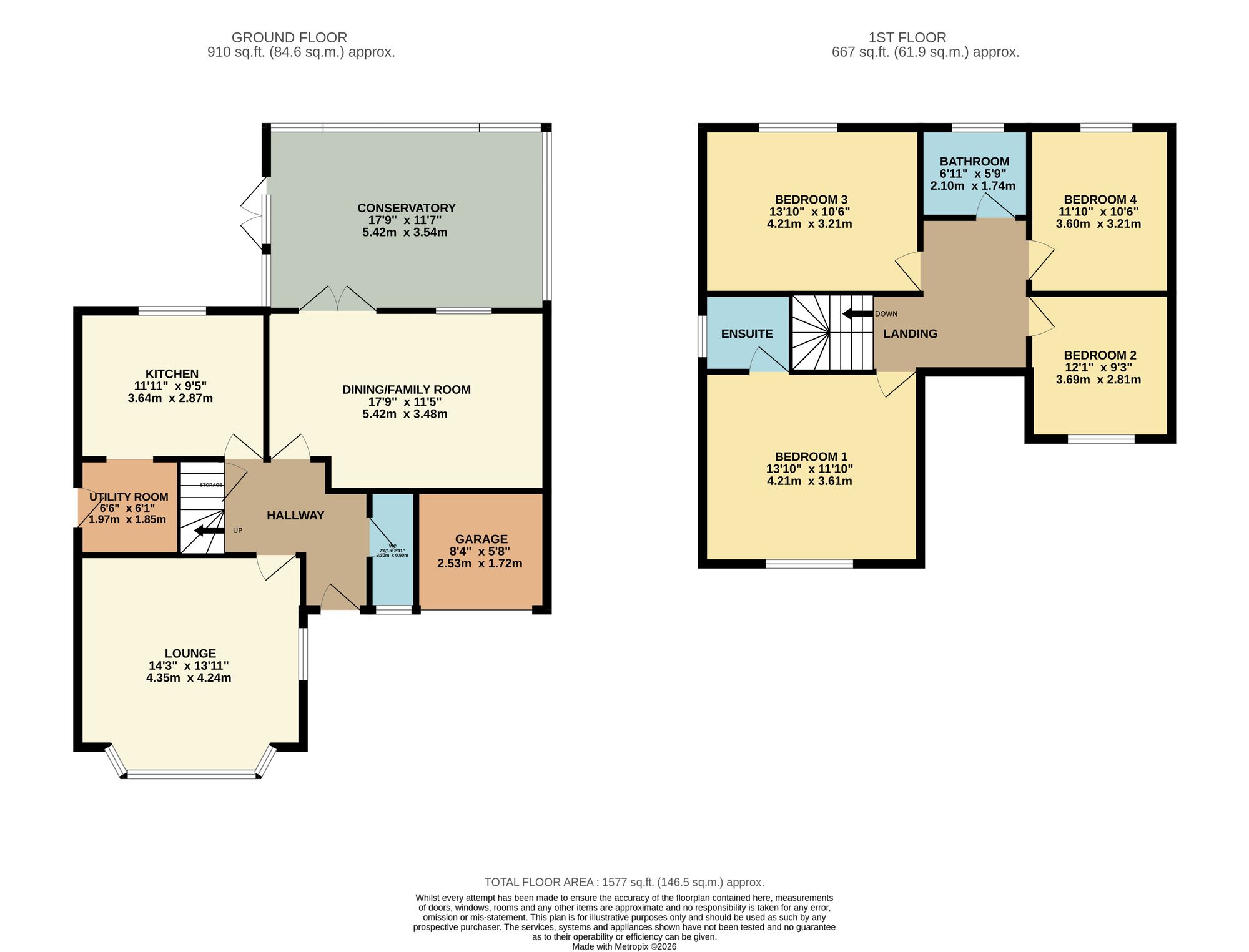 25 Kingston Close, Bury floorplan