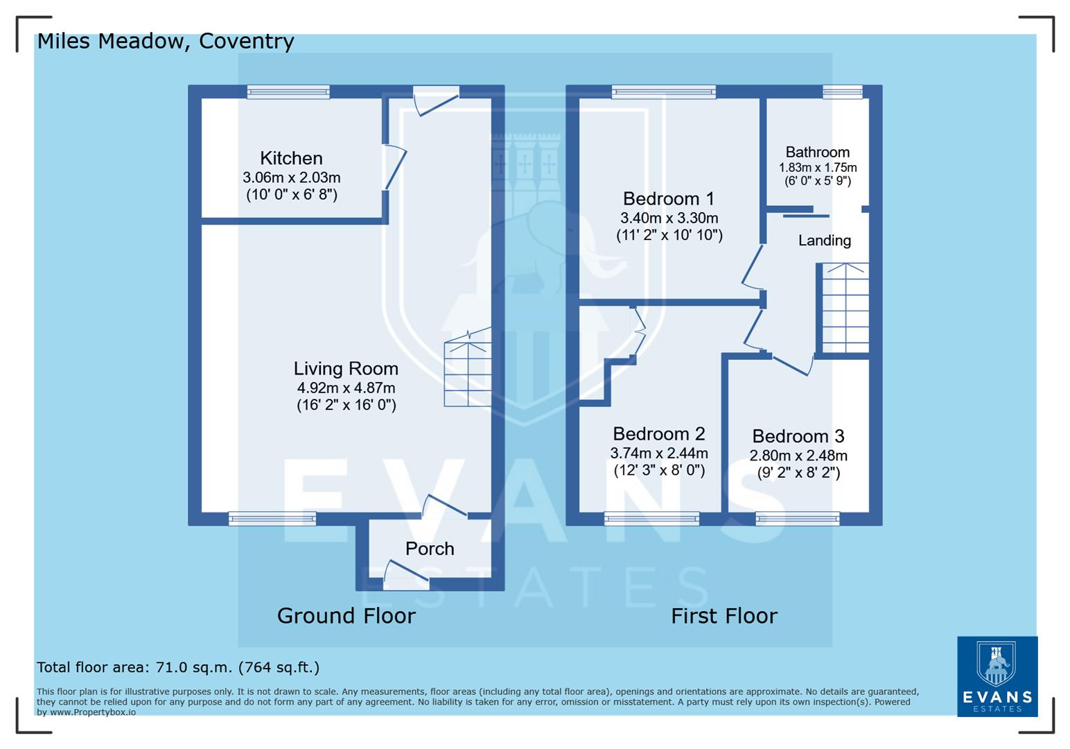 16, Miles Meadow, Coventry floorplan