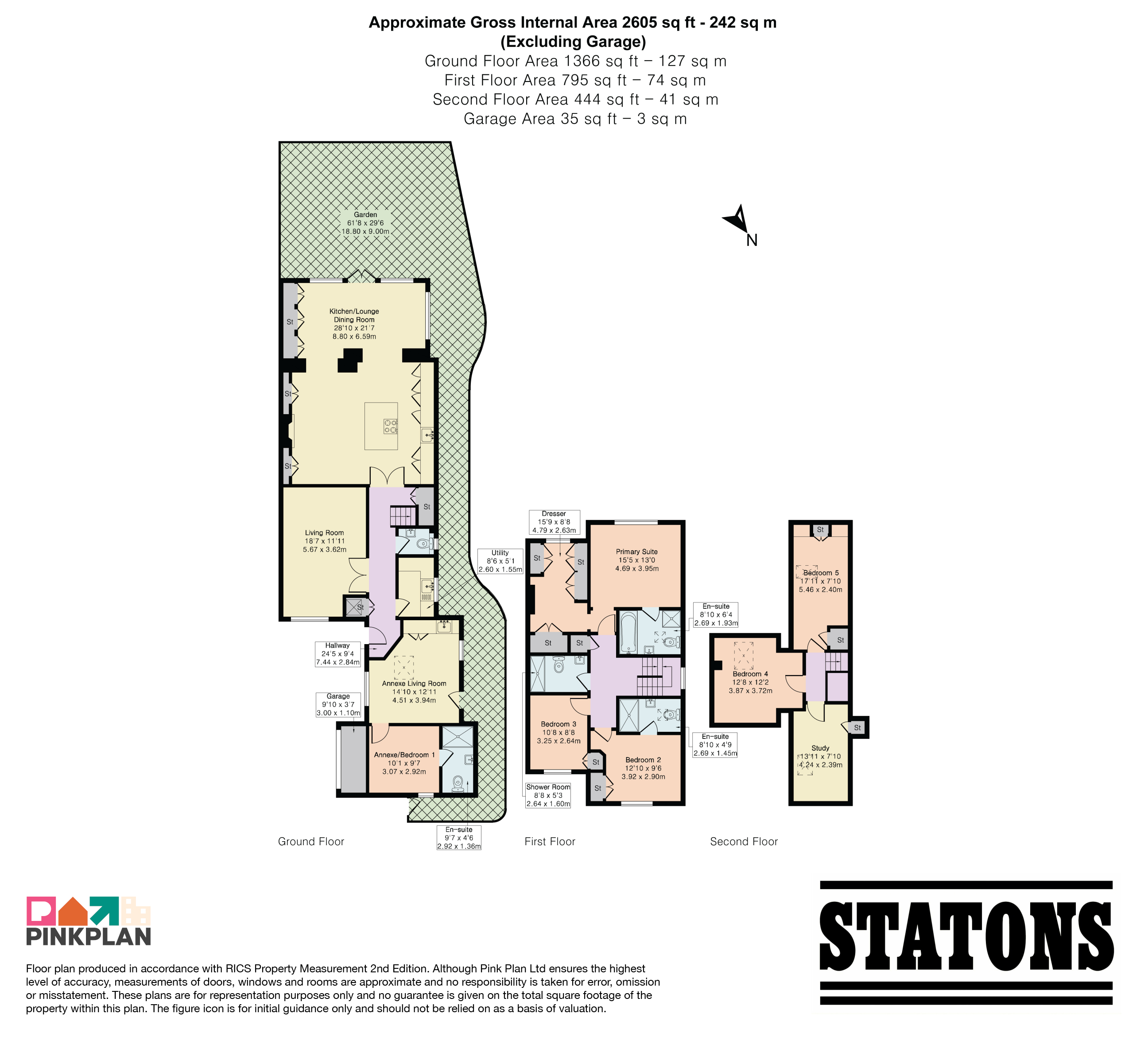 4 Little Beech Hill, 246, The Ridgeway, Middlesex floorplan