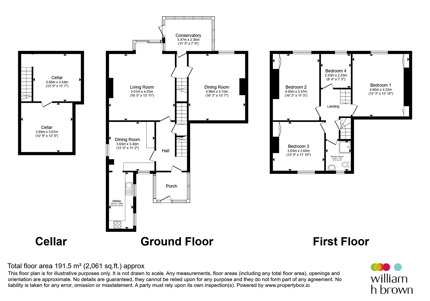 58, Elder Road, Leeds floorplan