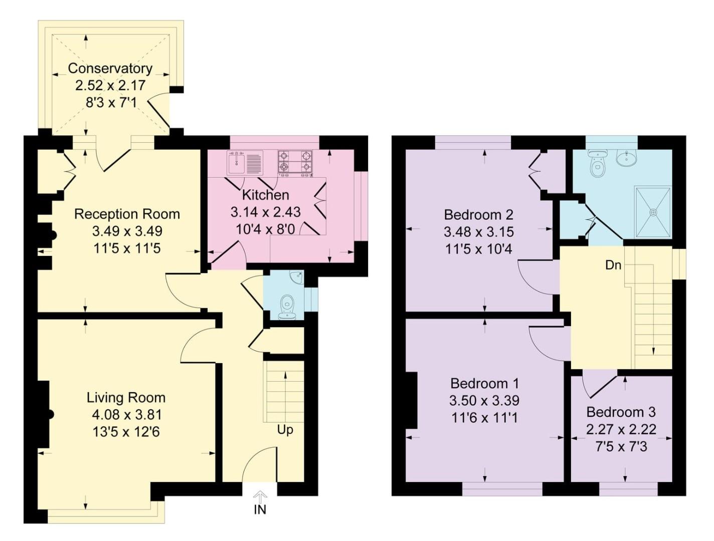 1, Brayshaw Lane, Skipton floorplan