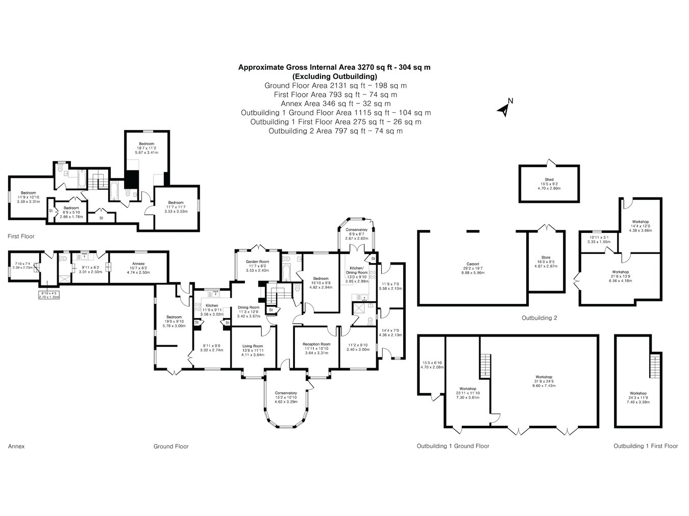 Moorland View, St Austell floorplan