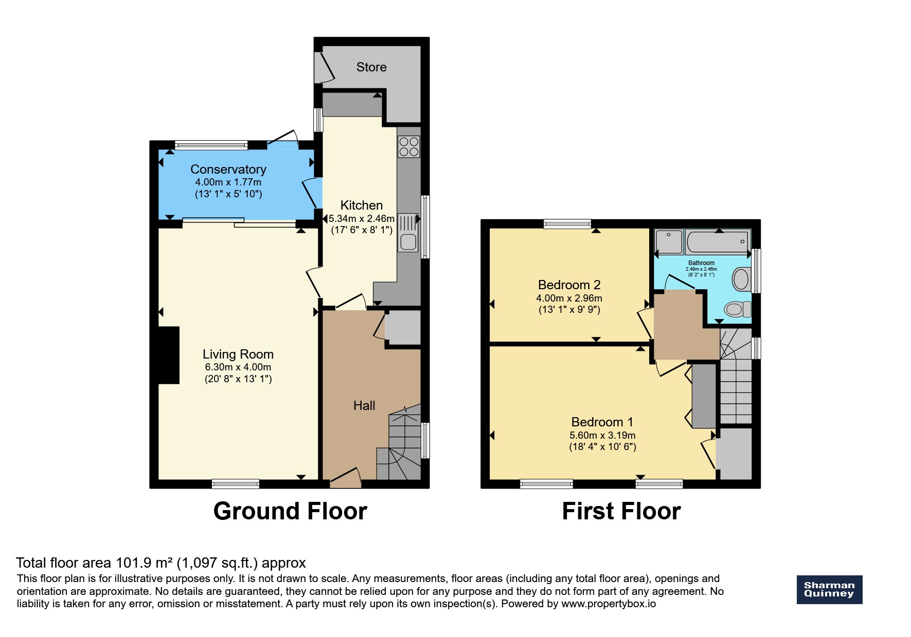 34, Spencer Avenue, Peterborough floorplan