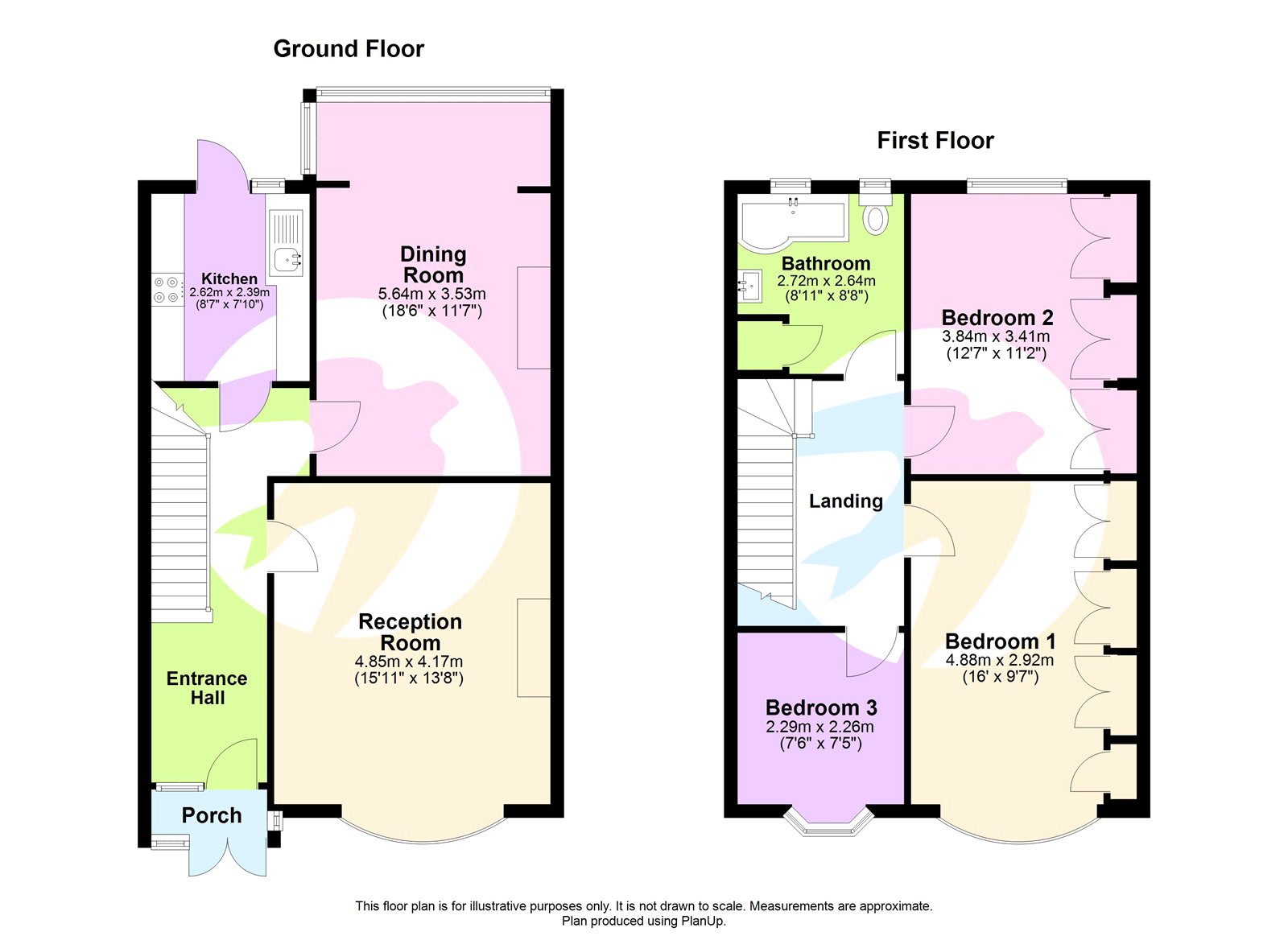 6, St. Mildreds Road, London floorplan