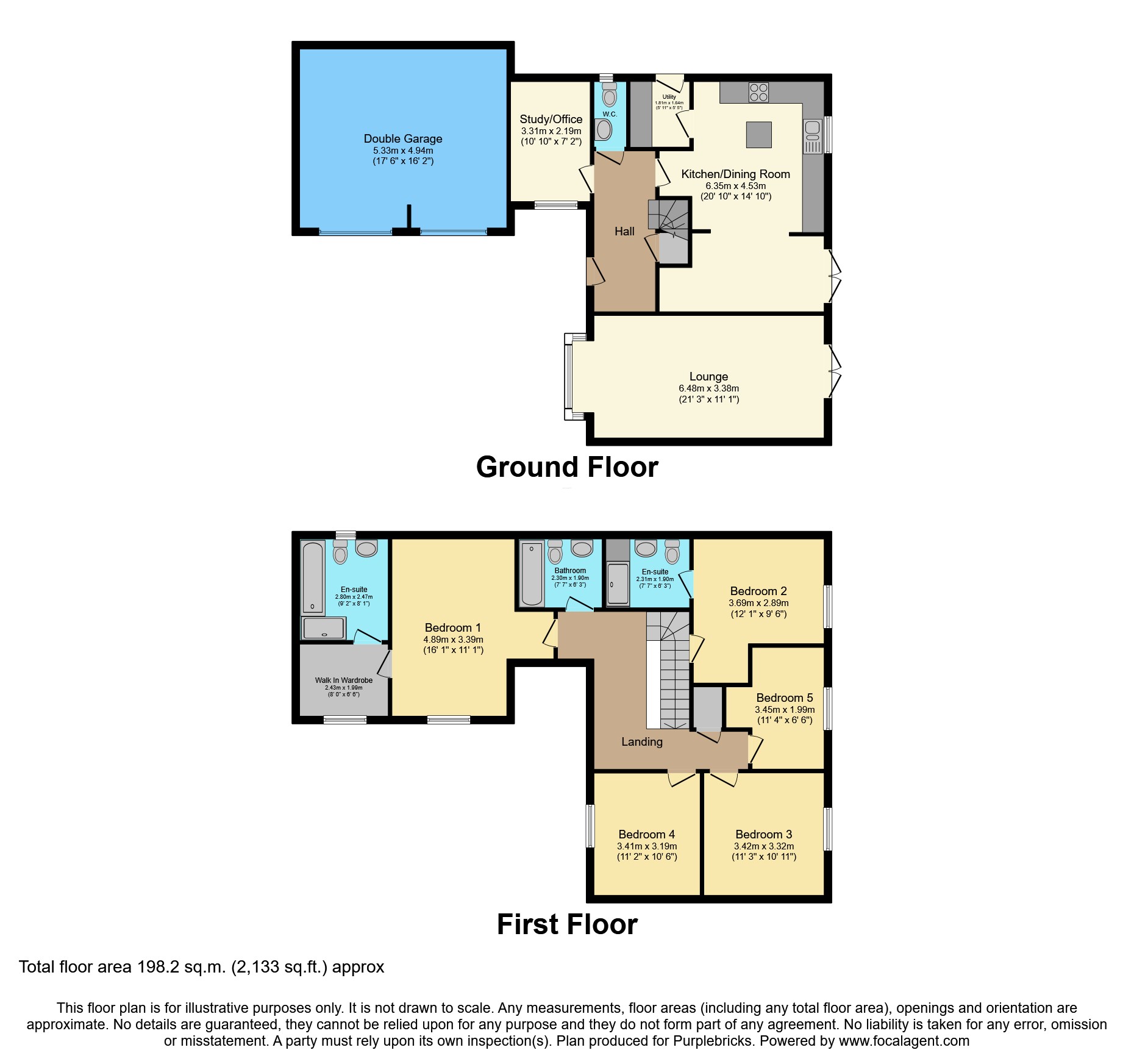37, Springfield Drive, Warton, Preston floorplan