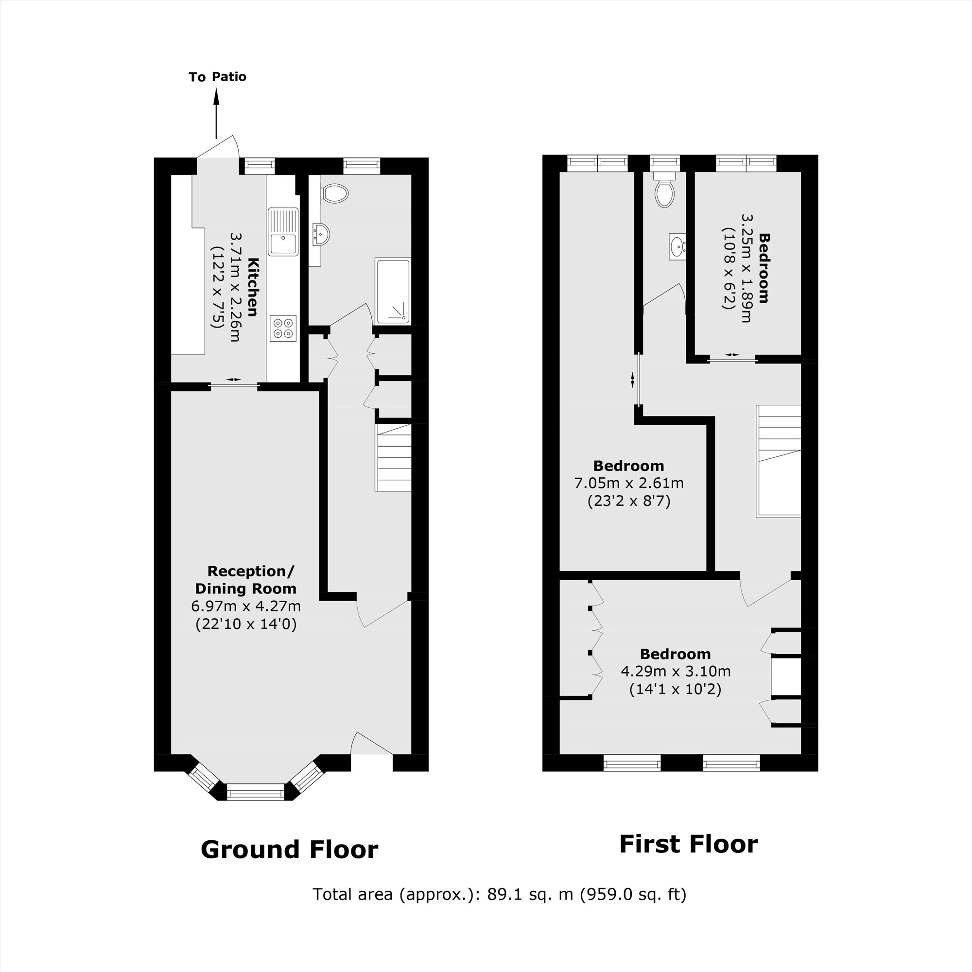 25, Novello Street, London floorplan