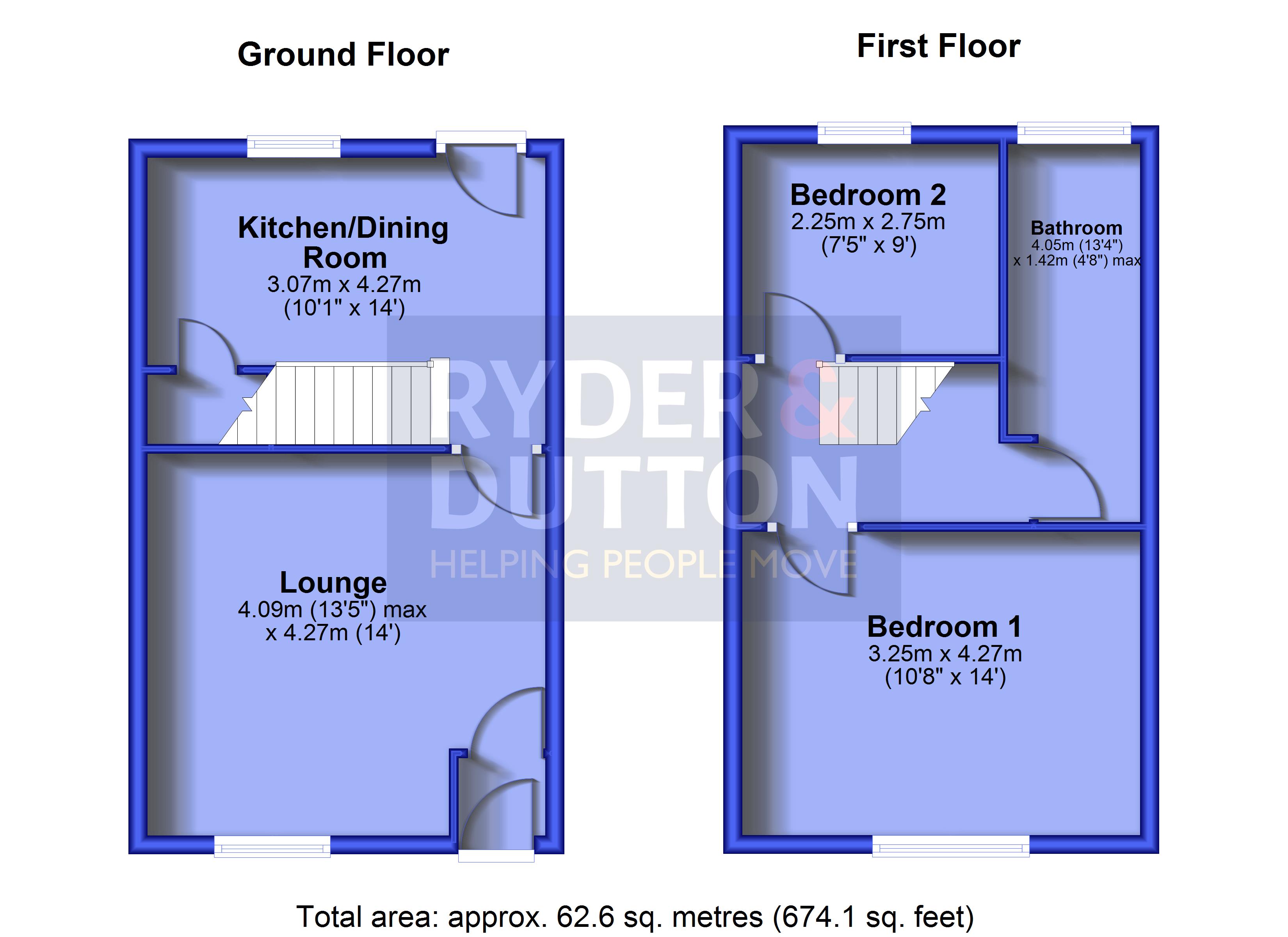 80, Victoria Street, Derbyshire floorplan