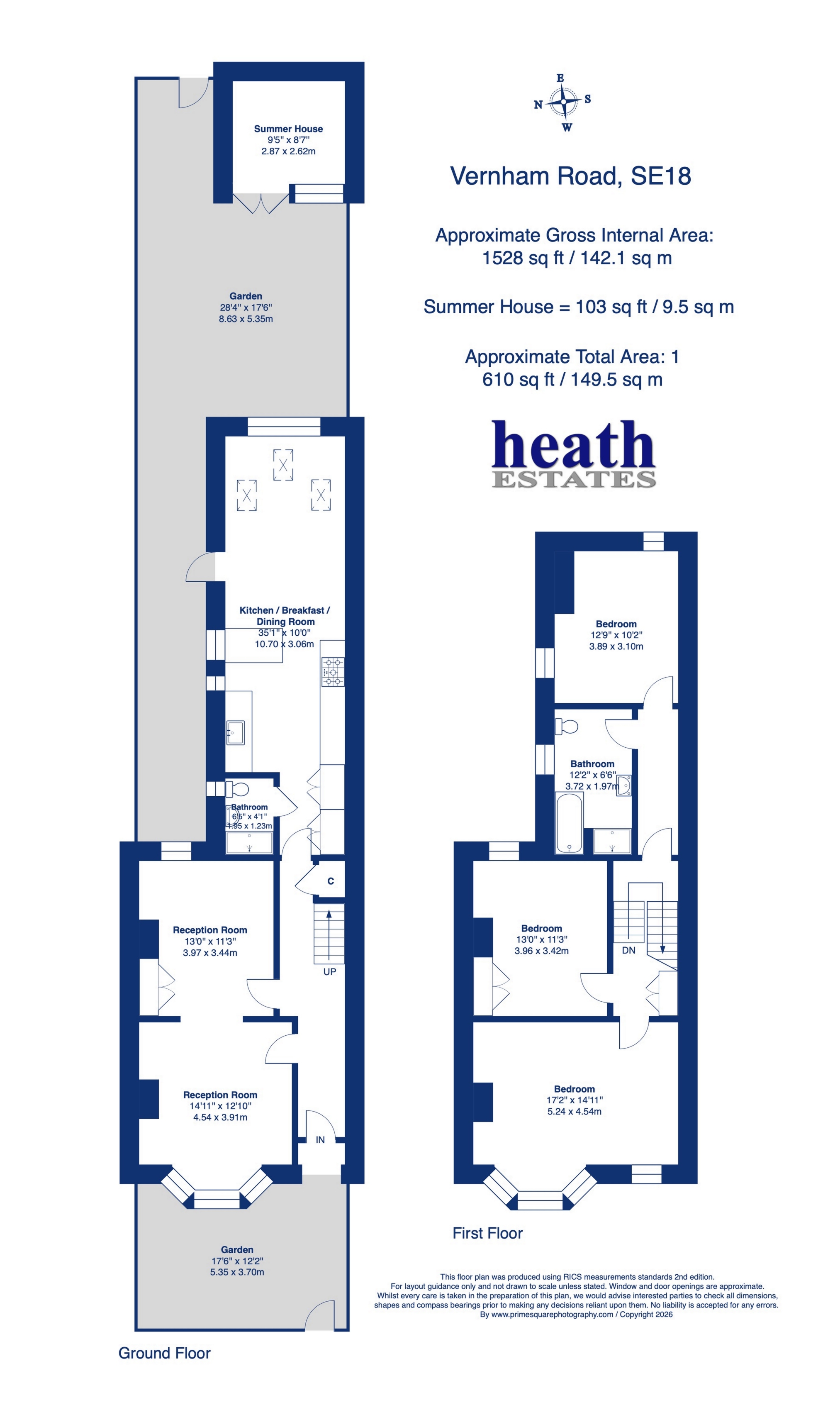 44, Vernham Road, London floorplan