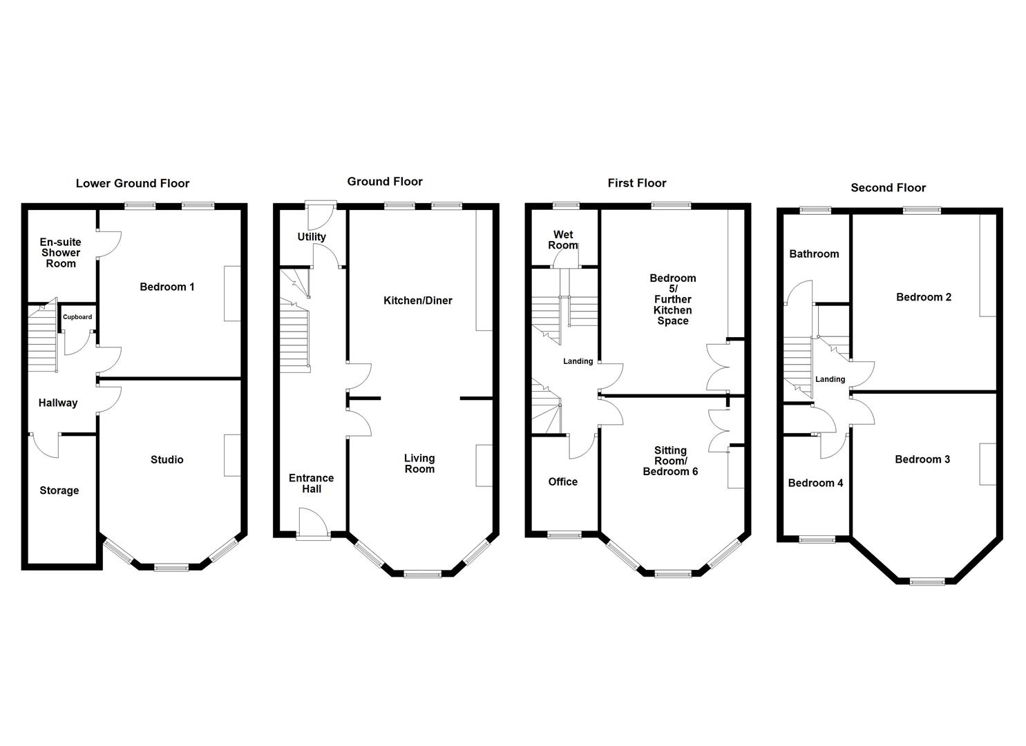 Walker House, 22, Bond Street, Wakefield floorplan
