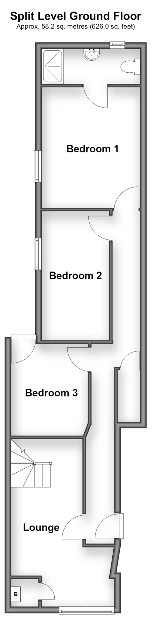 Balmoral Road, Gillingham floorplan