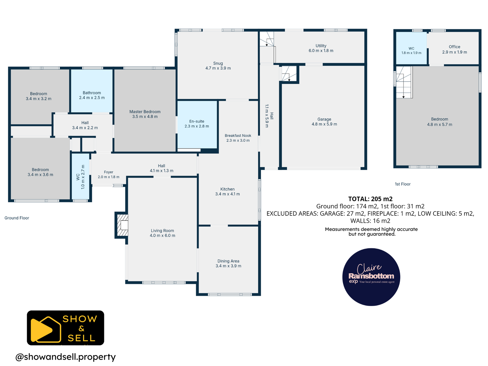 38, The Fairway, Huddersfield floorplan