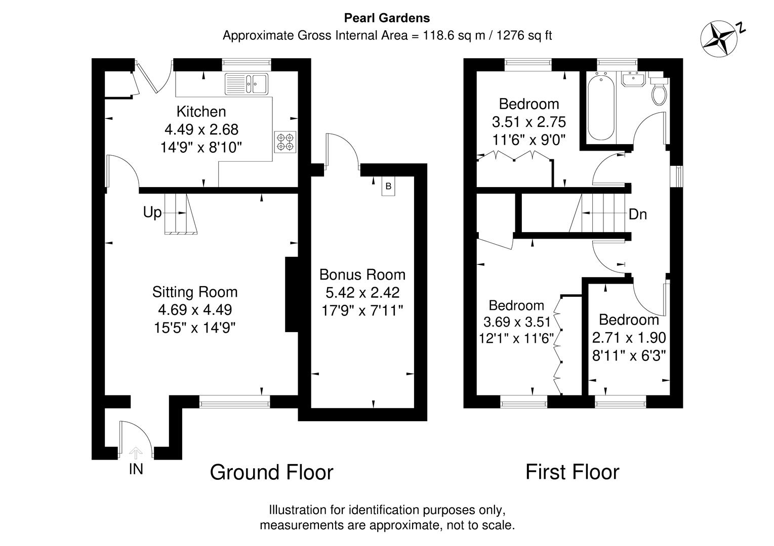 7, Pearl Gardens, Slough floorplan