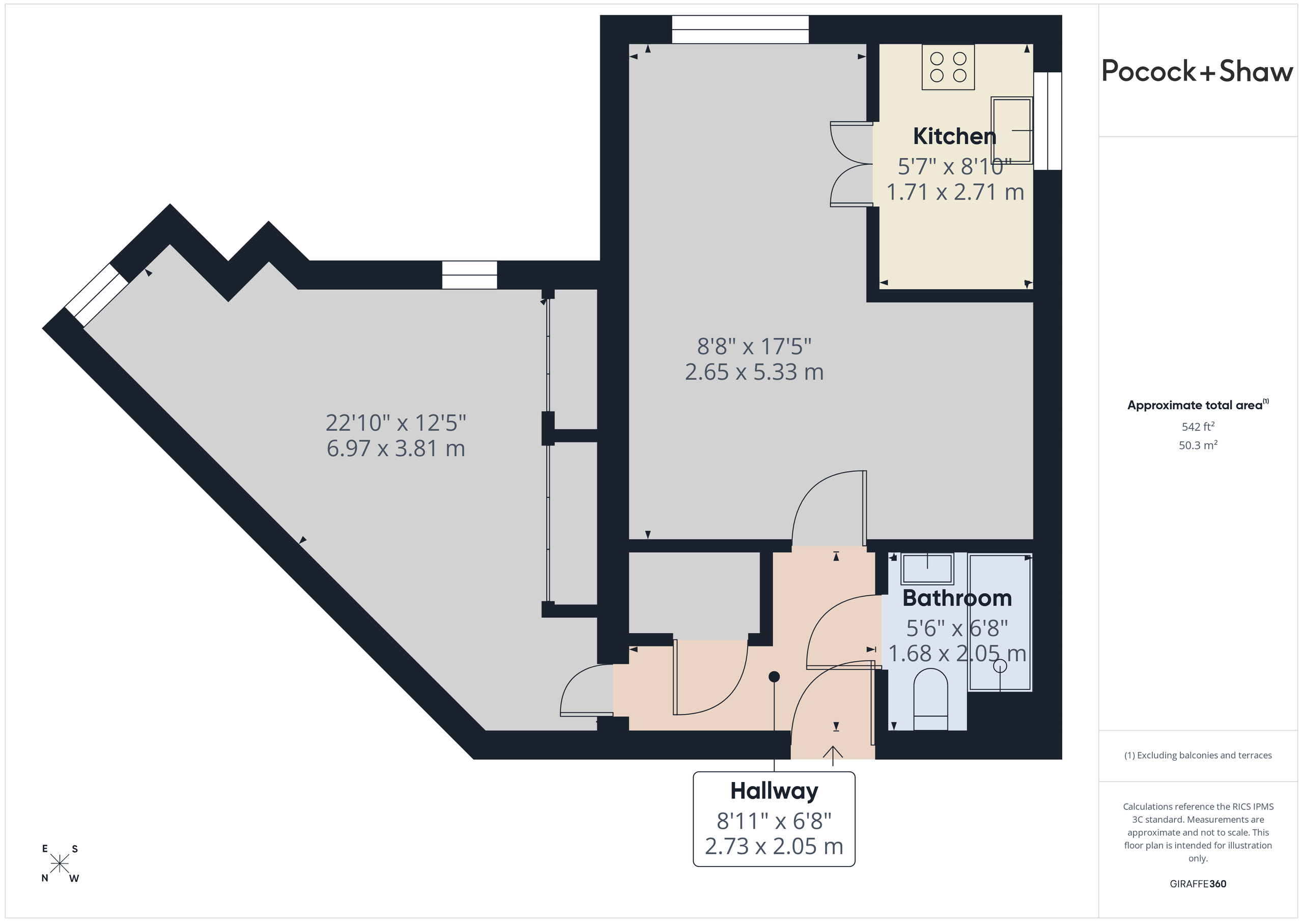 42 Haig Court, Cambridge floorplan