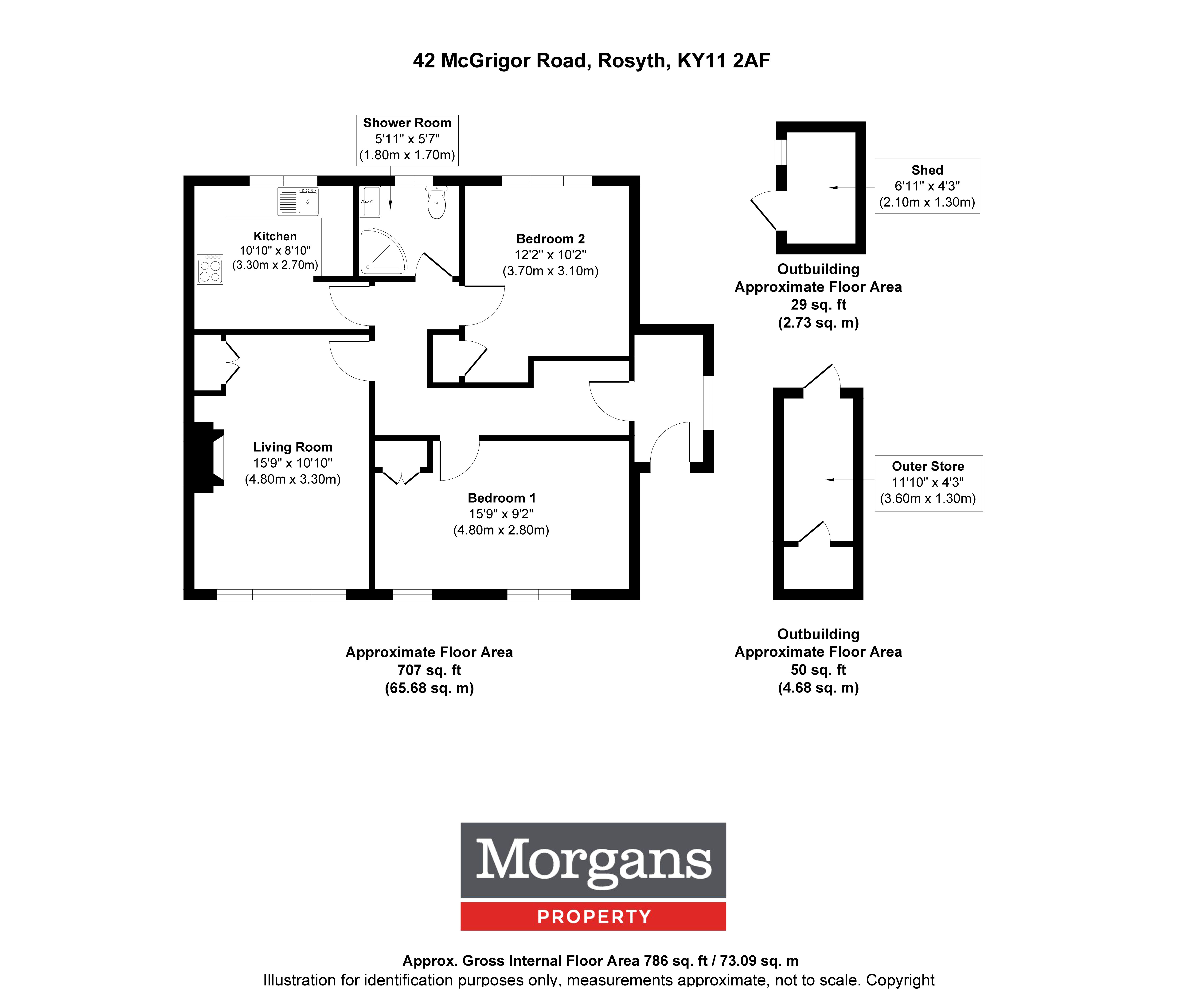 42, McGrigor Road, Rosyth floorplan