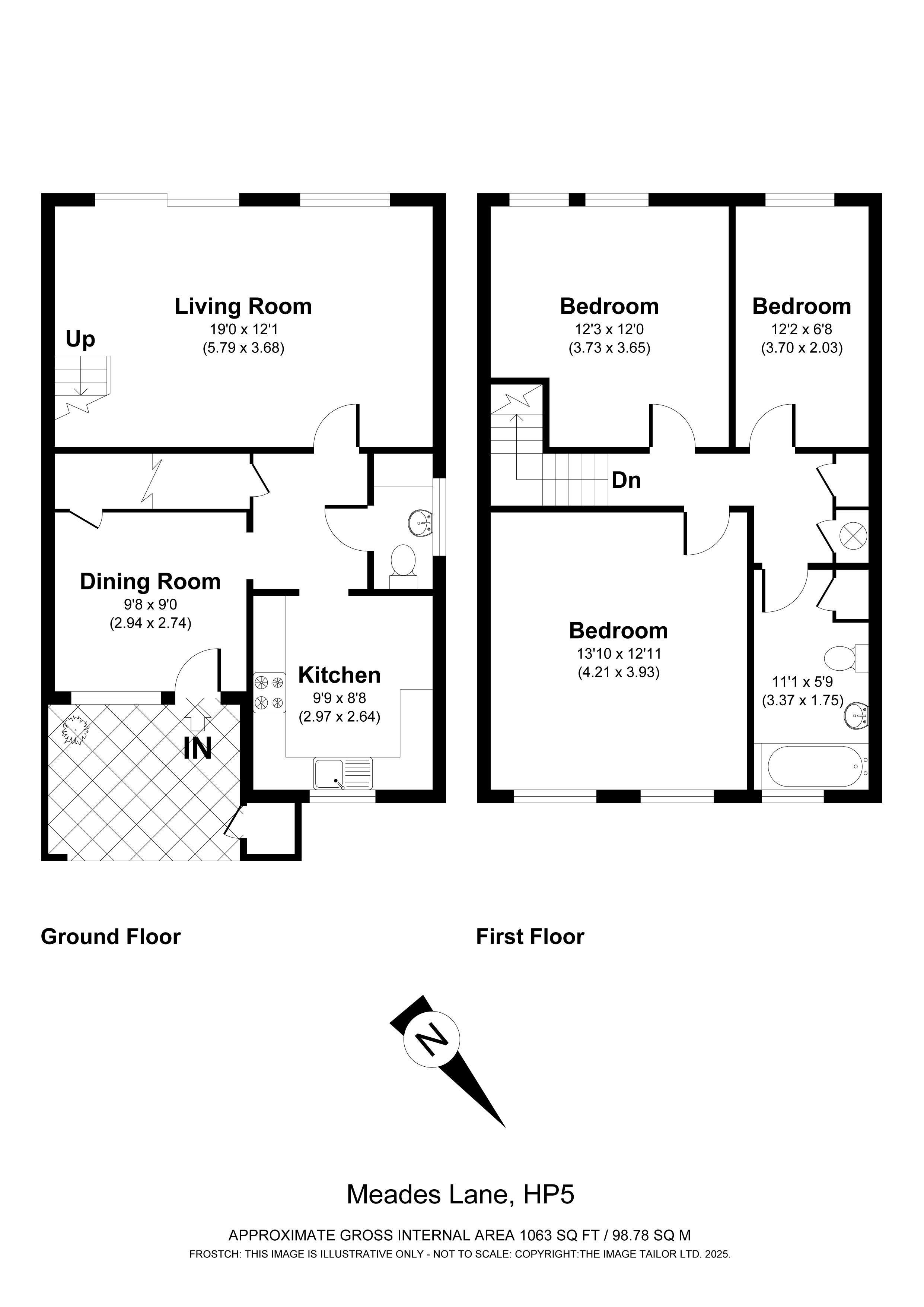 14, Meades Lane, Buckinghamshire floorplan