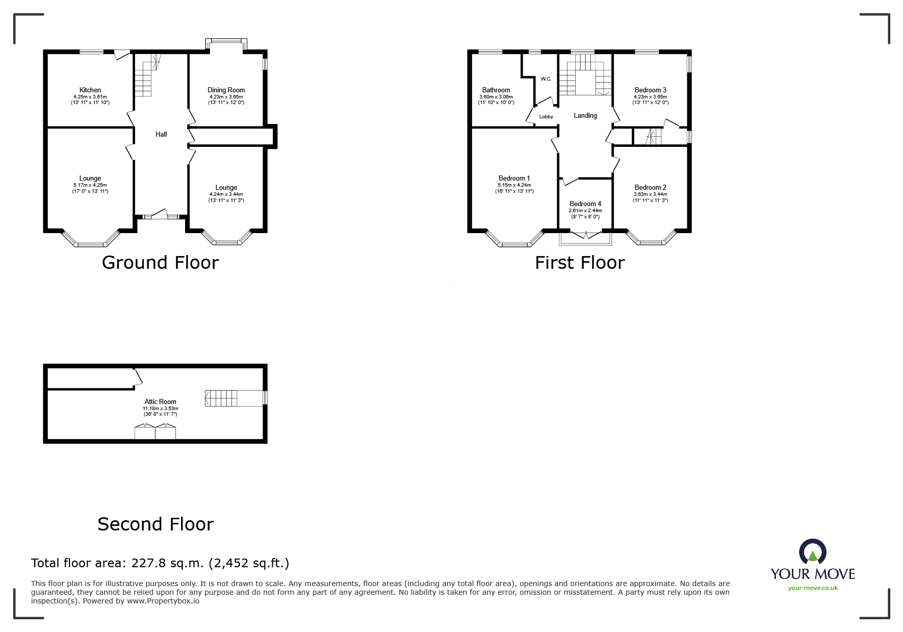 131, Thorne Road, South Yorkshire floorplan