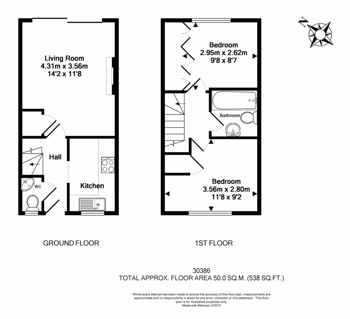 39, Lapwing Close, Bicester floorplan