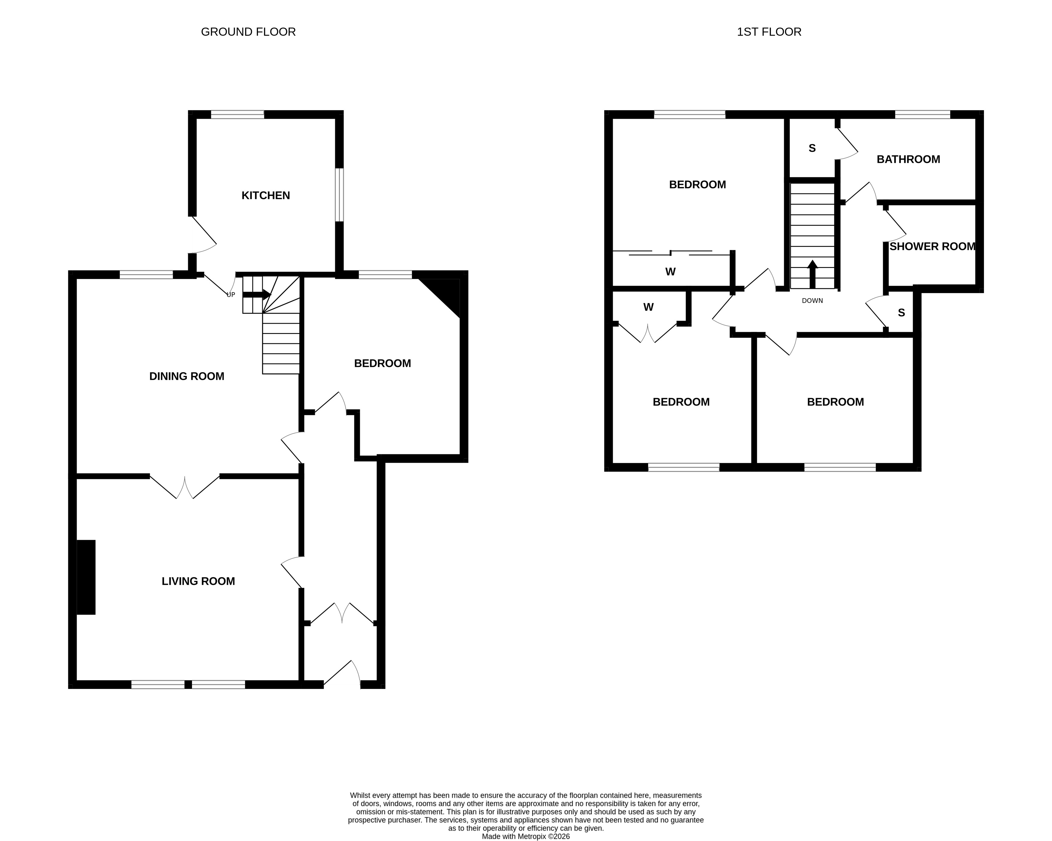 55, Station Road, Kelty floorplan