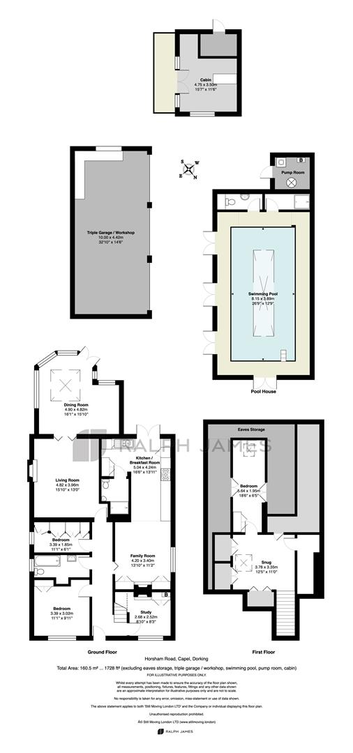 October Cottage, Horsham Road, Dorking floorplan