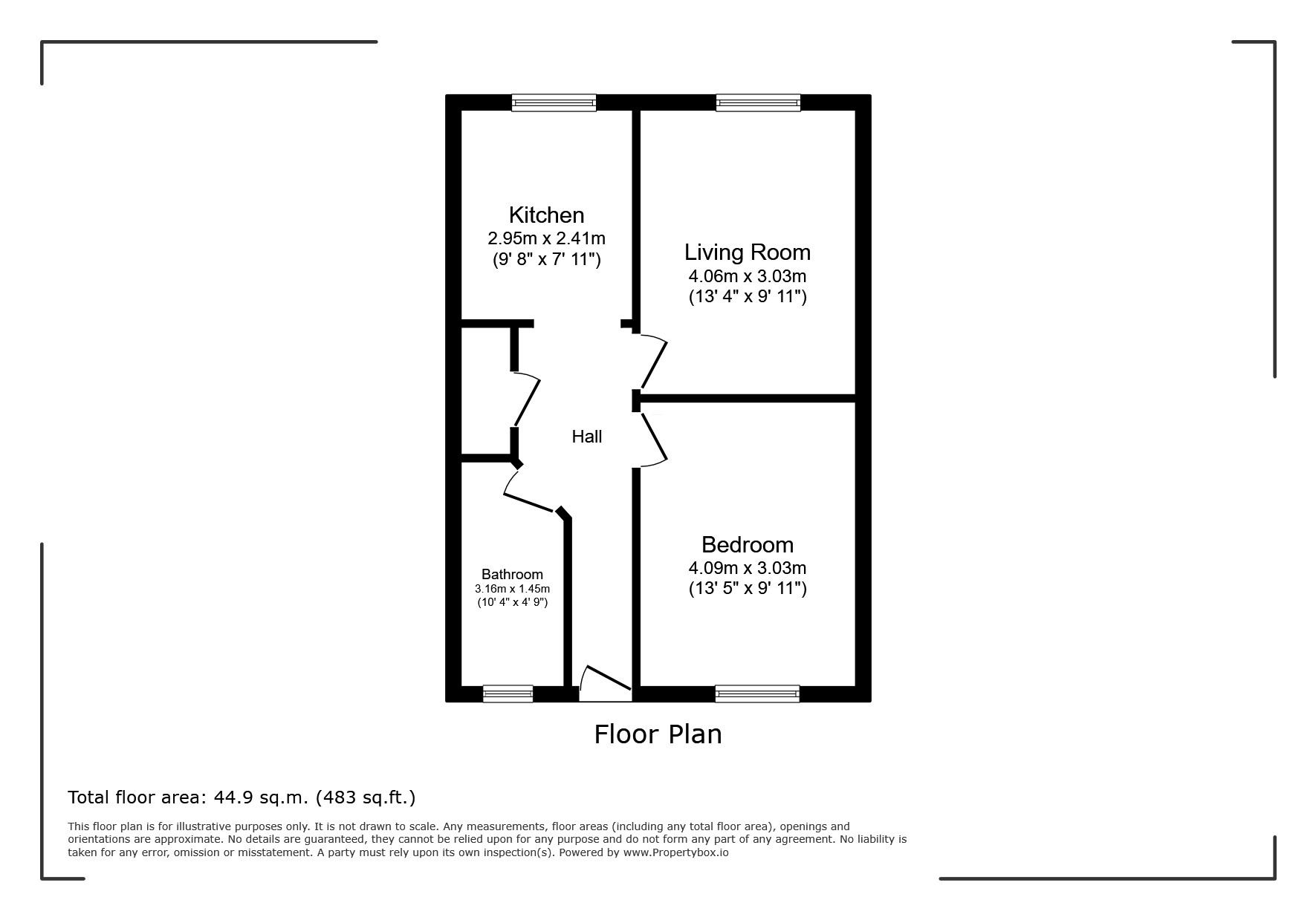 32, Belle Vue Court, Stockton-on-Tees floorplan