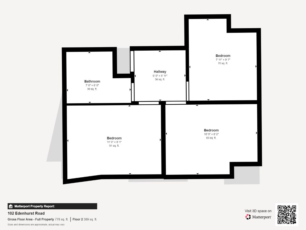 102, Edenhurst Road, Birmingham floorplan