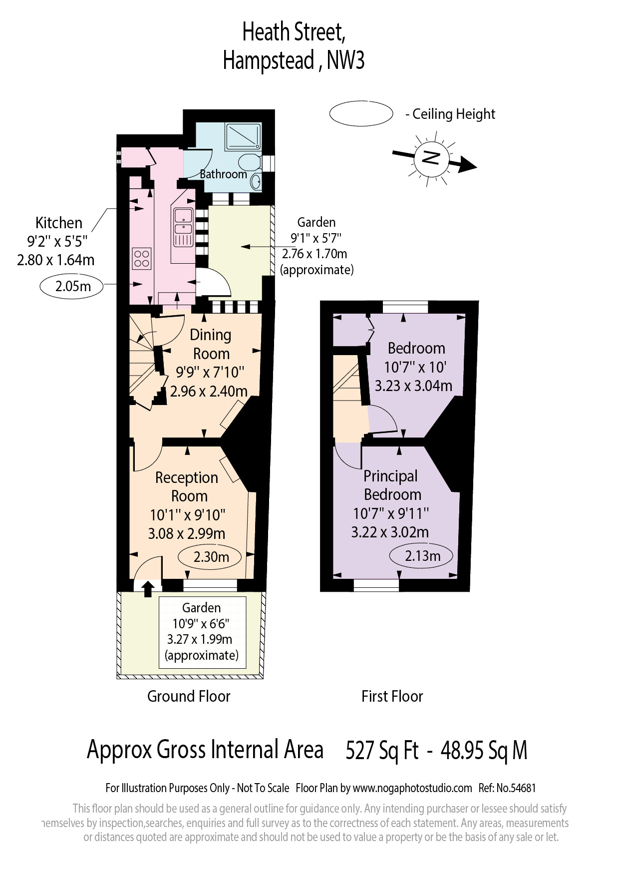 117, Heath Street, Hampstead floorplan