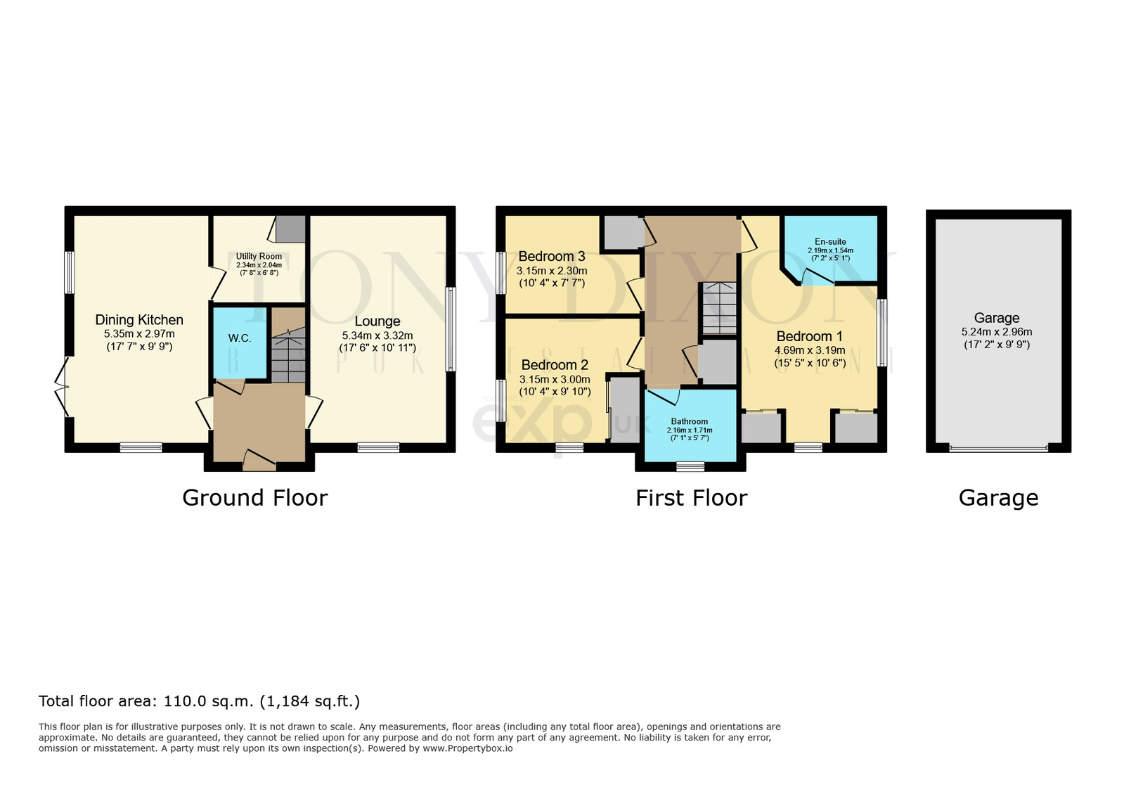 58, Rossendale Drive, Chorley floorplan