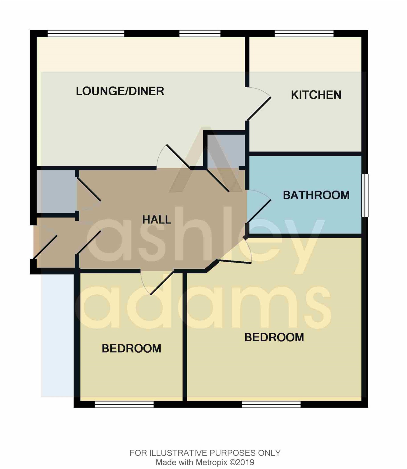 2 Bedrooms Flat for sale in Etruria Gardens, Chester Green, Derby DE1