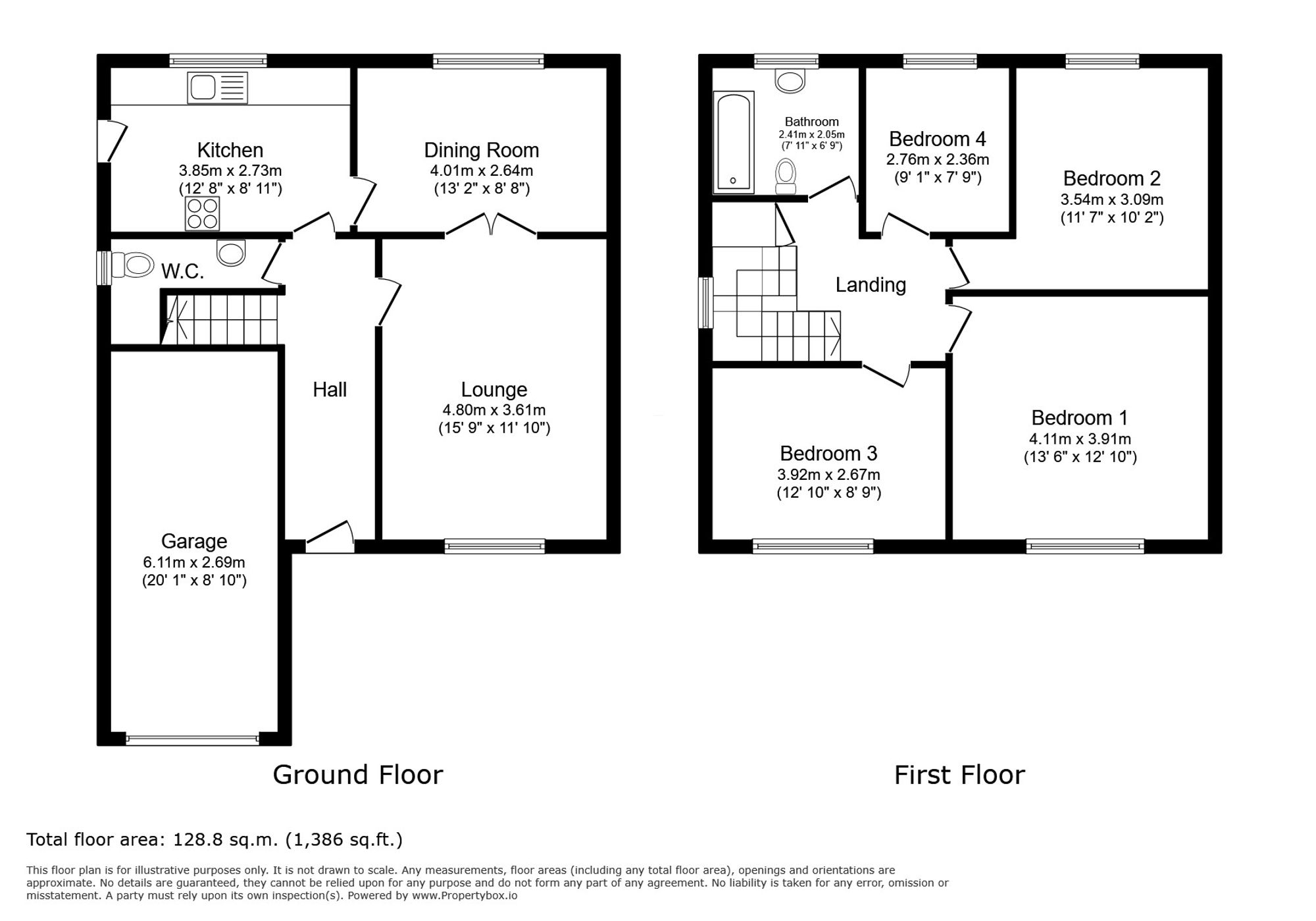 11 Acres Crescent, Frodsham floorplan