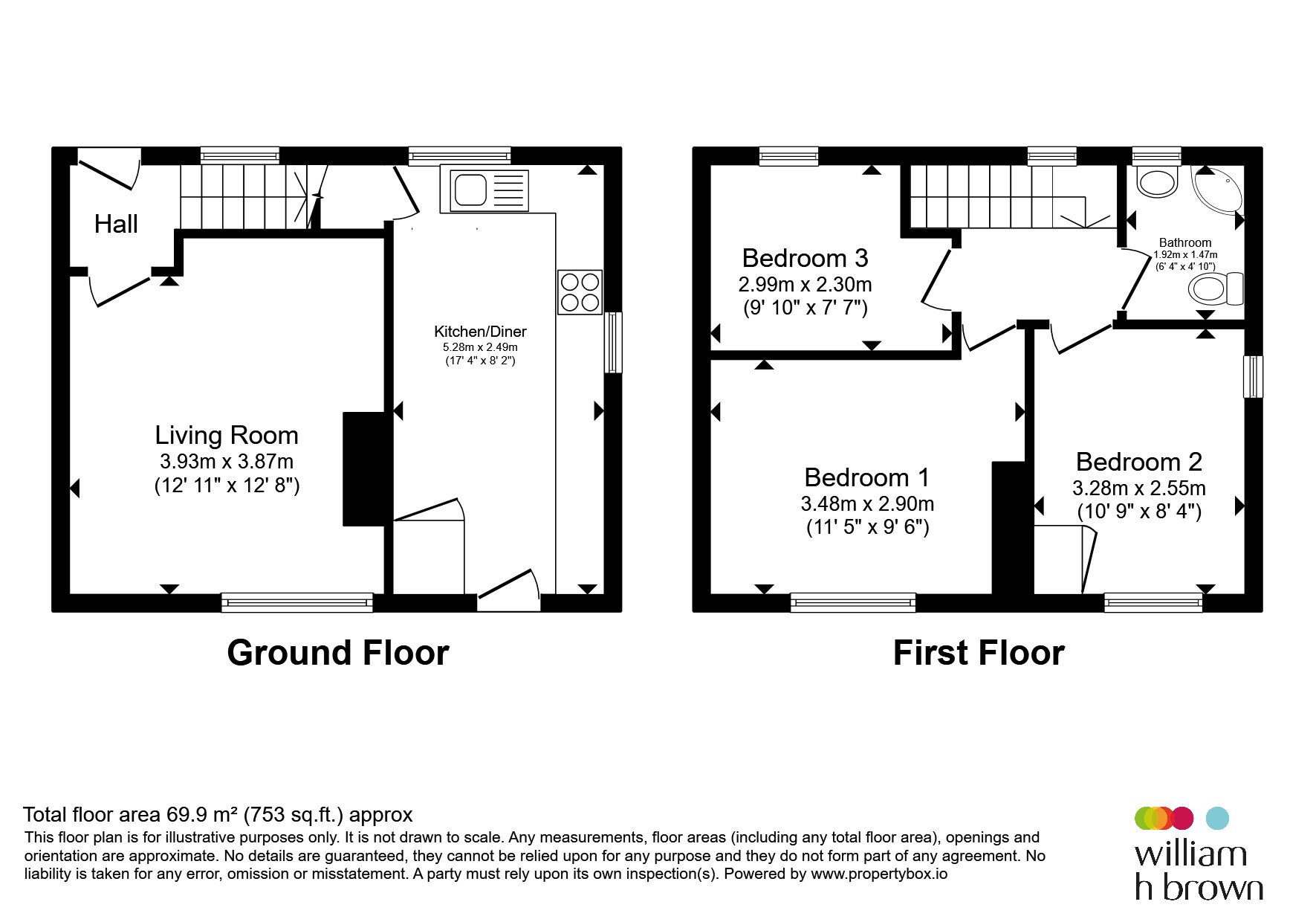 41, Coldcotes Drive, Leeds floorplan