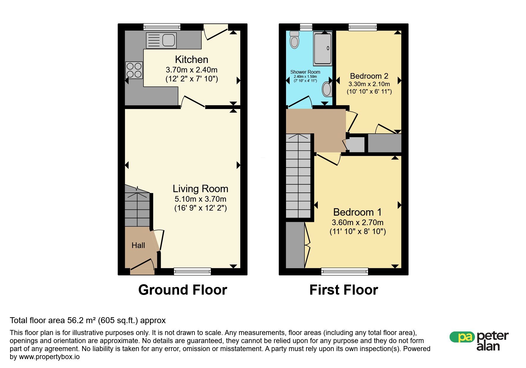 34, Downey Grove, Hengoed floorplan