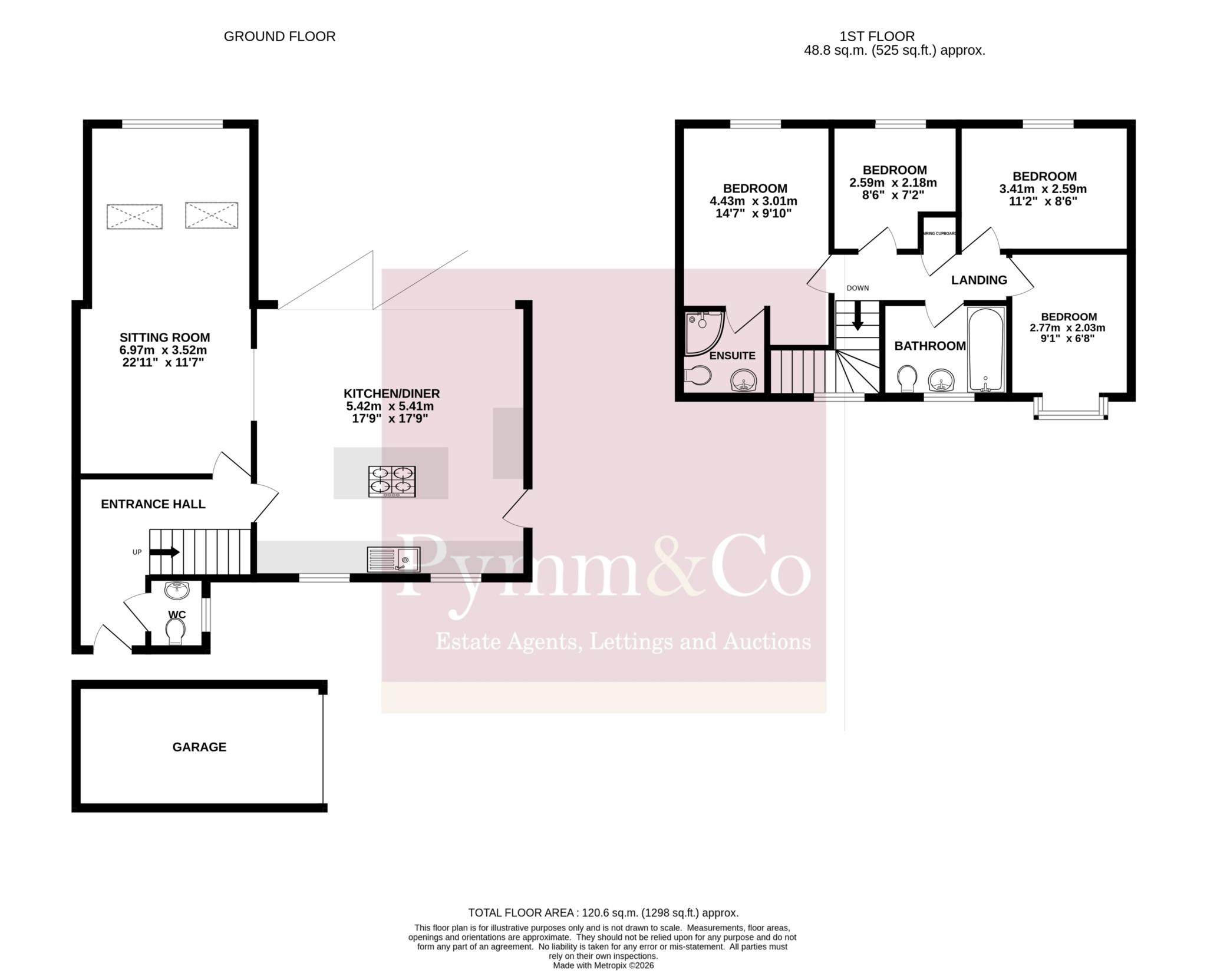 6, Wharton Drive, North Walsham floorplan