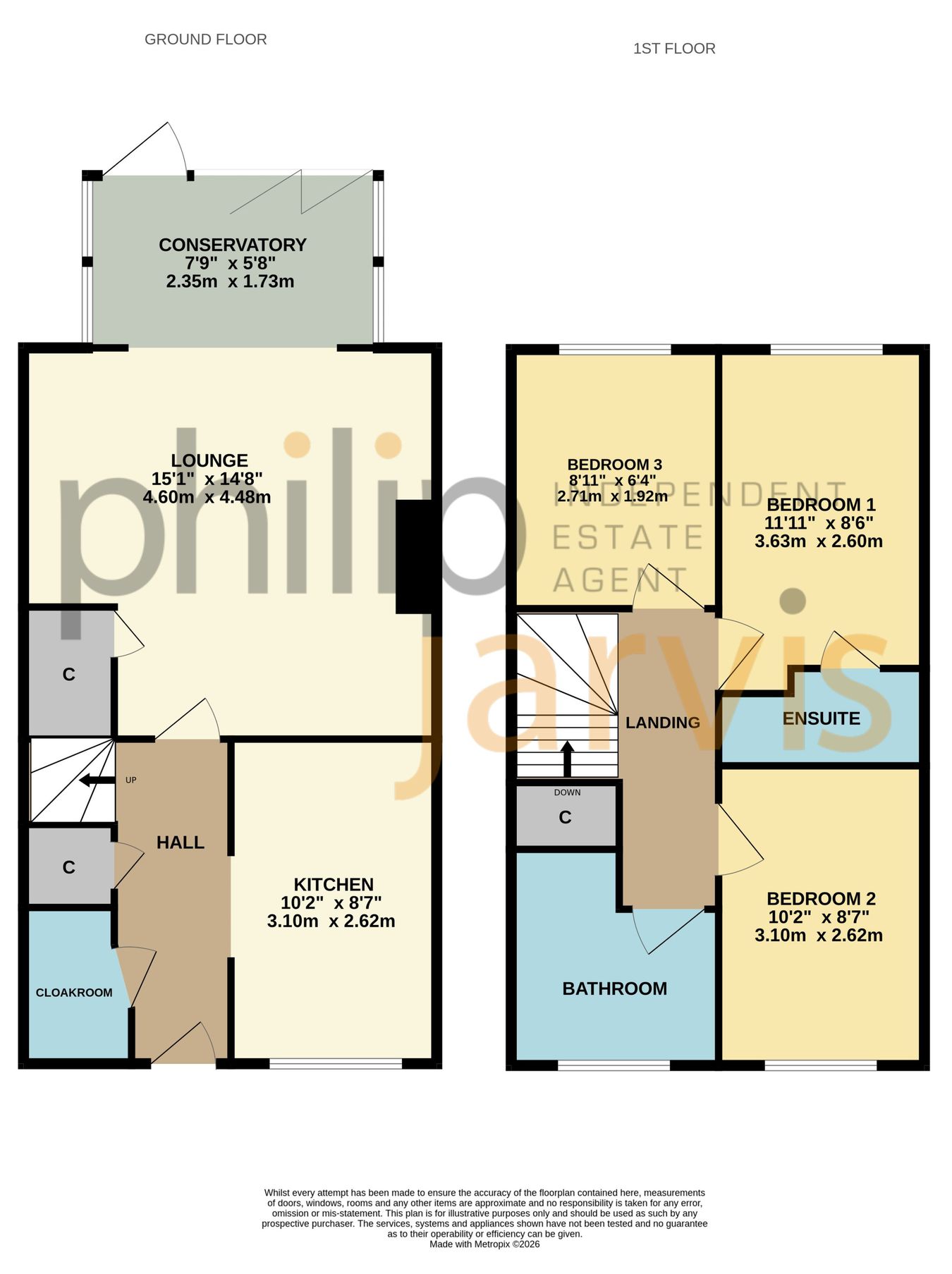 4, Field Close, Maidstone floorplan