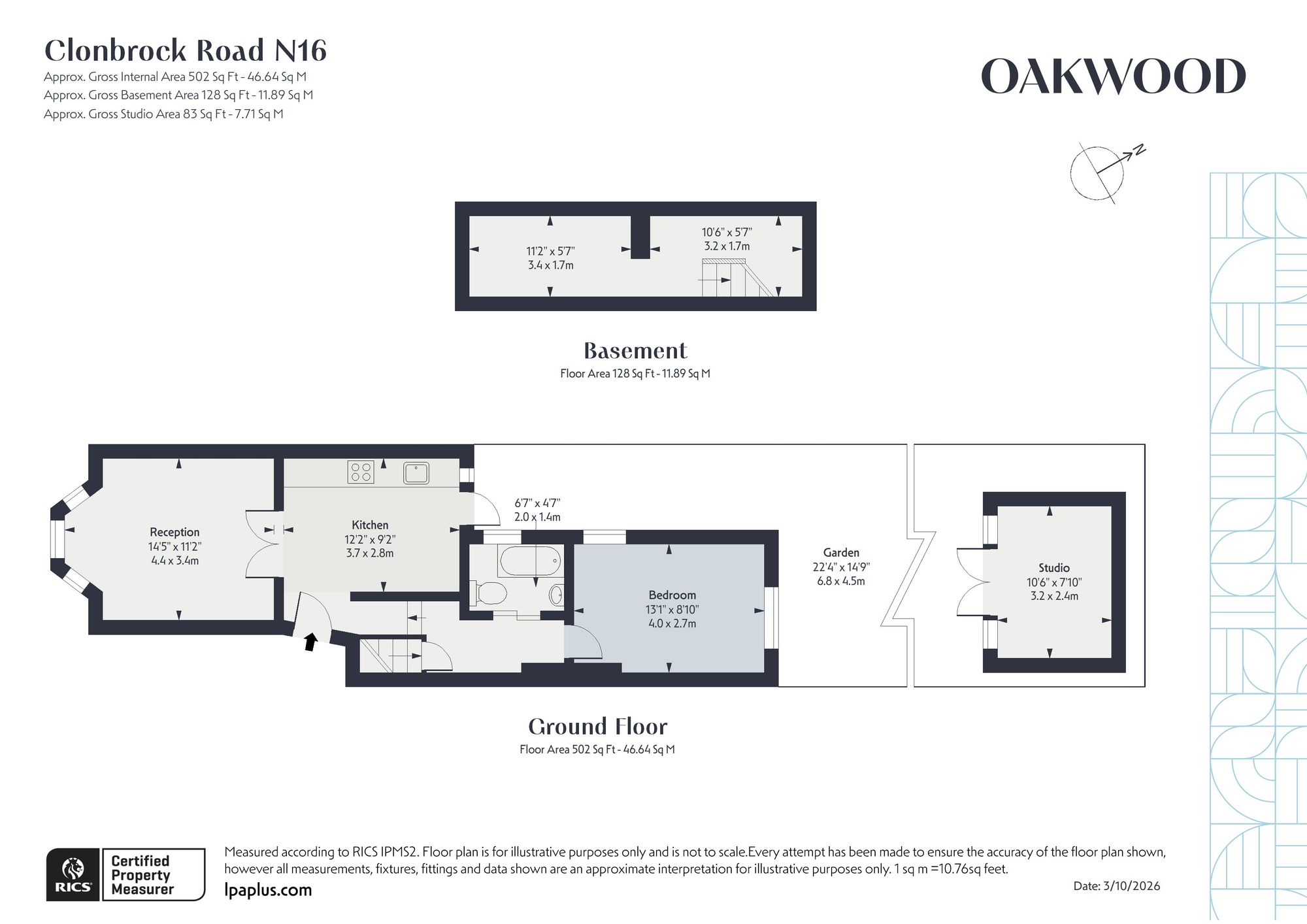 8a, London floorplan