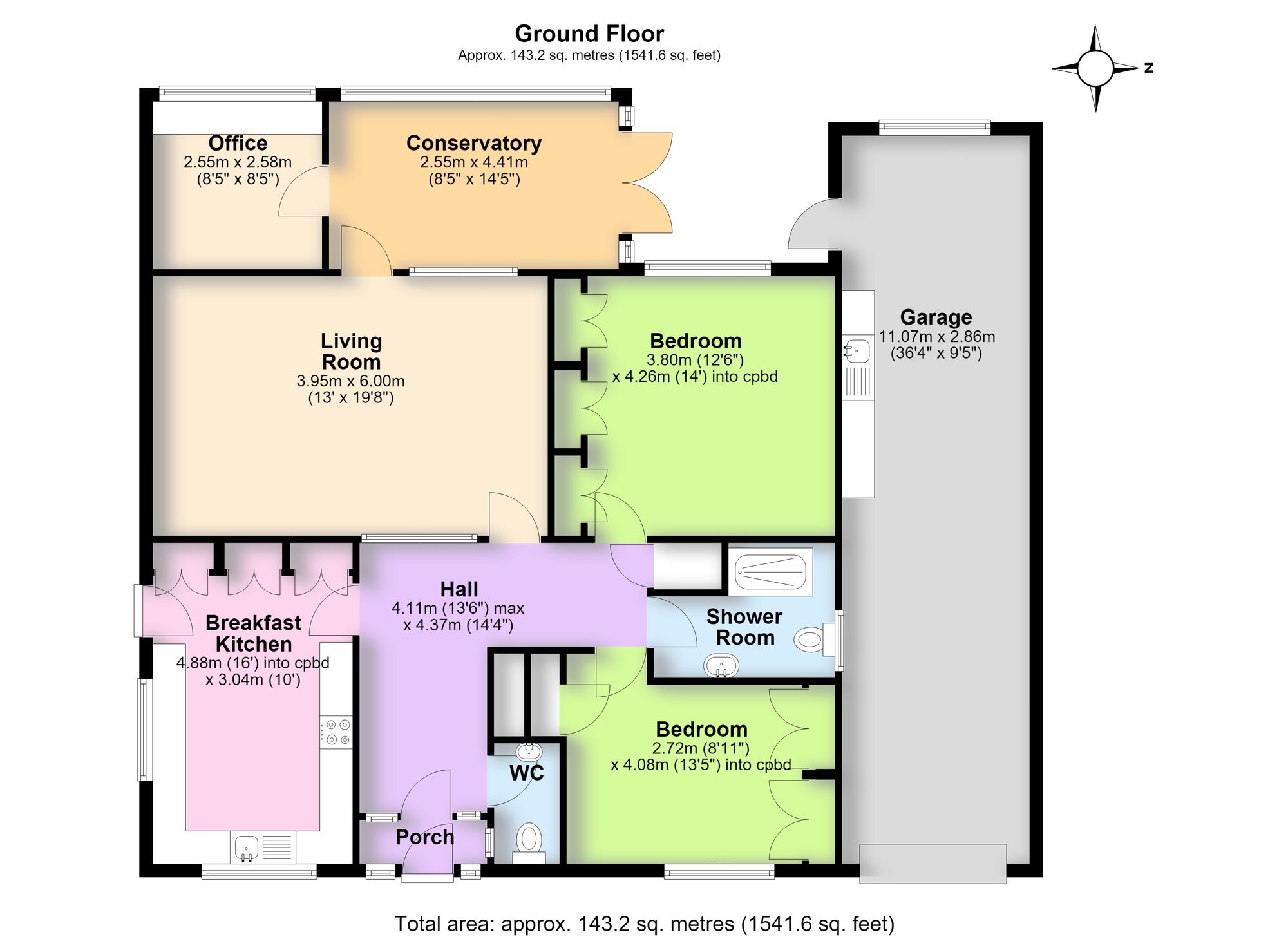 65 Cannon Hill Road, Coventry floorplan