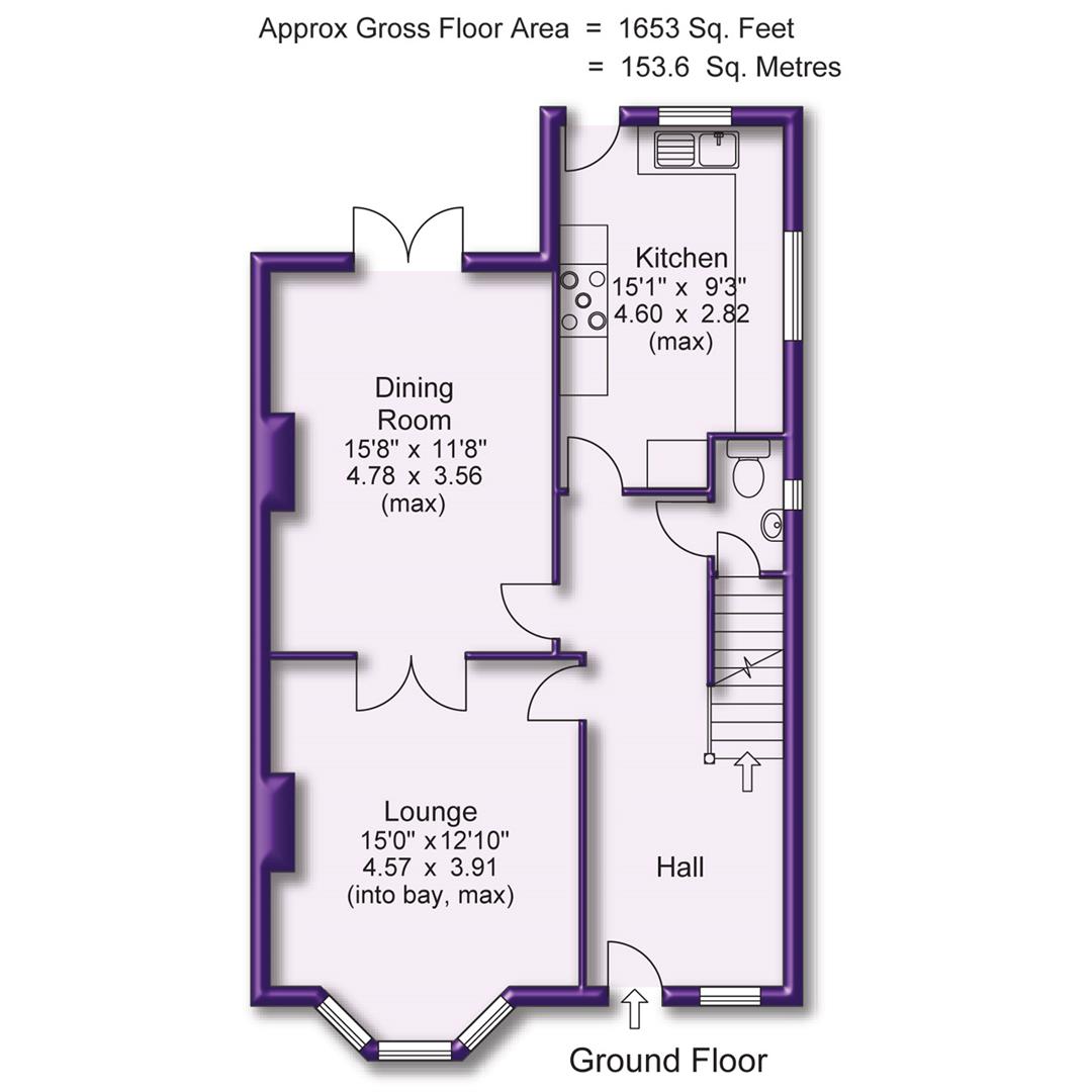 3, Abbotsford Grove, Altrincham floorplan