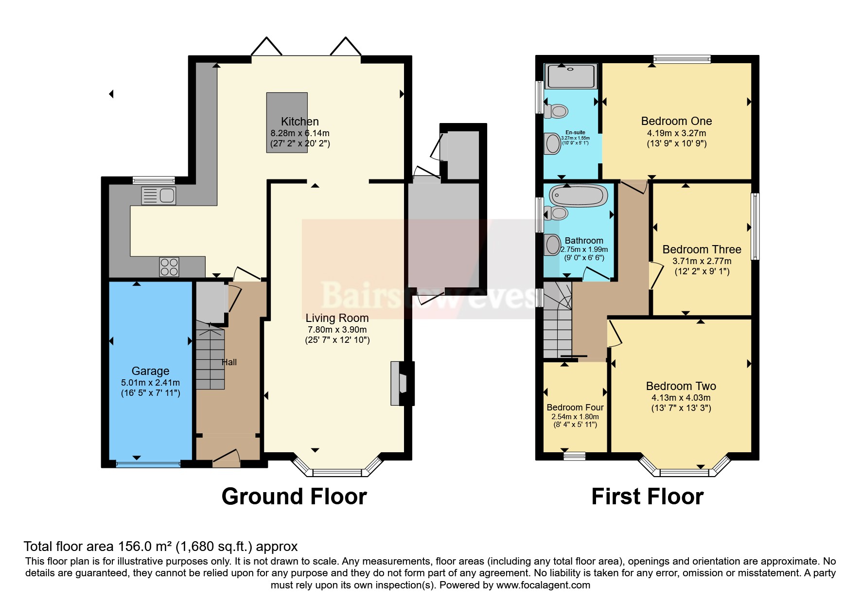 39, Bedford Road, Clacton-on-Sea floorplan