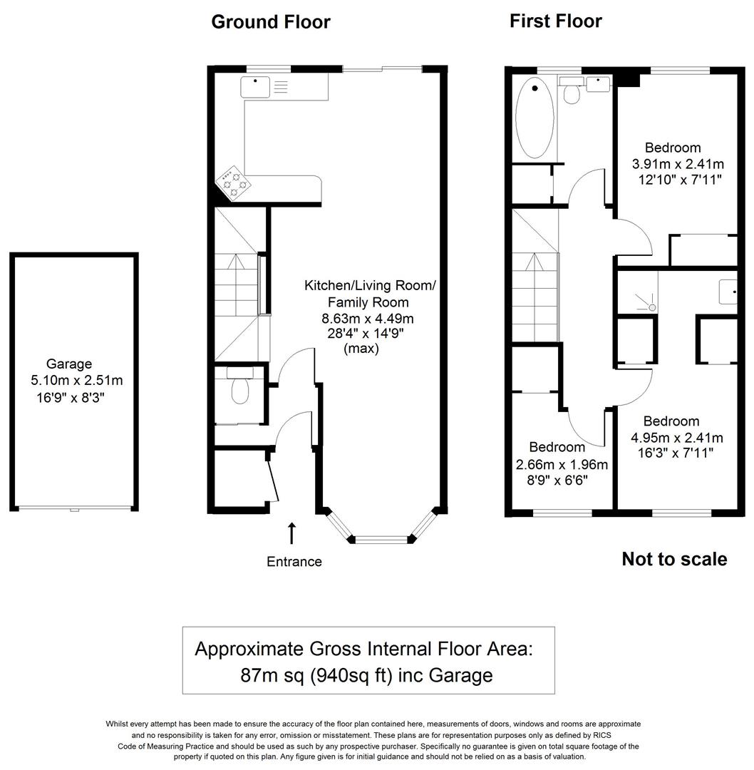 Churchfield Road, WaltonOnThames KT12, 3 bedroom end terrace house