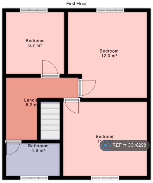 AshtonOnRibble Lancashire, Preston floorplan