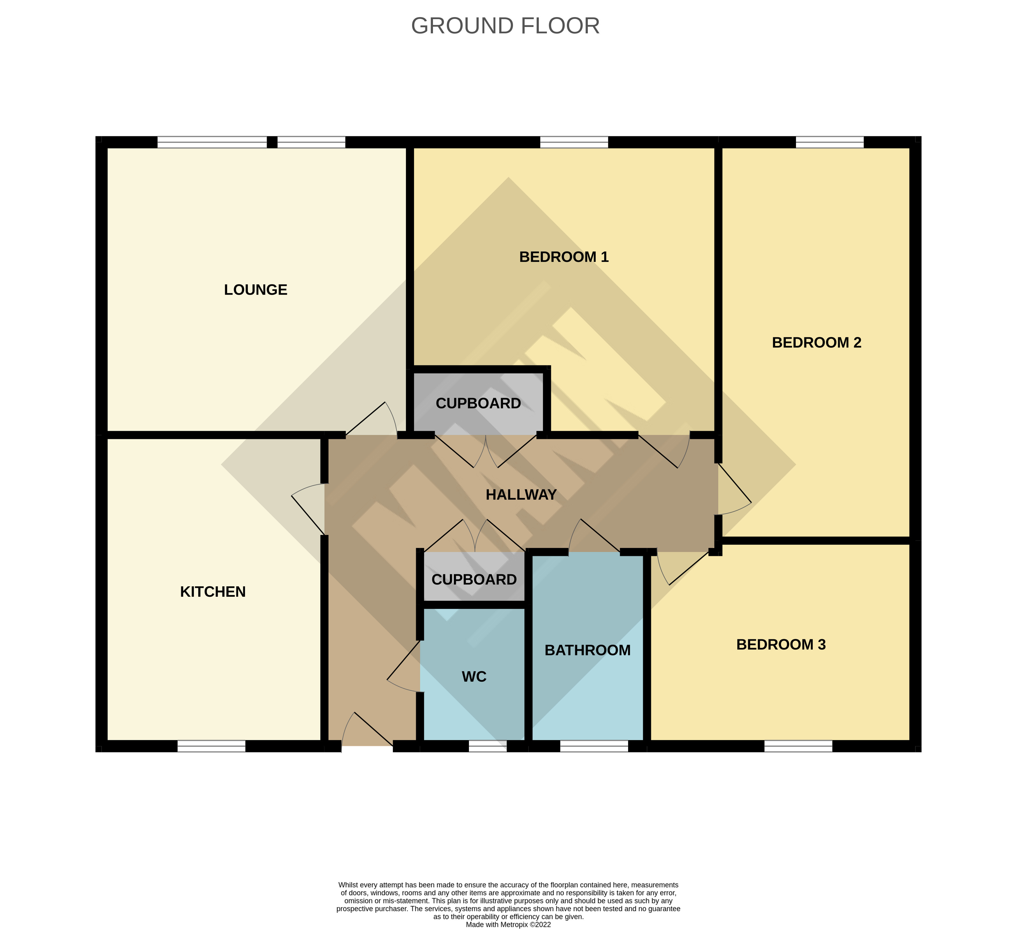 Flat 1, Gosport floorplan