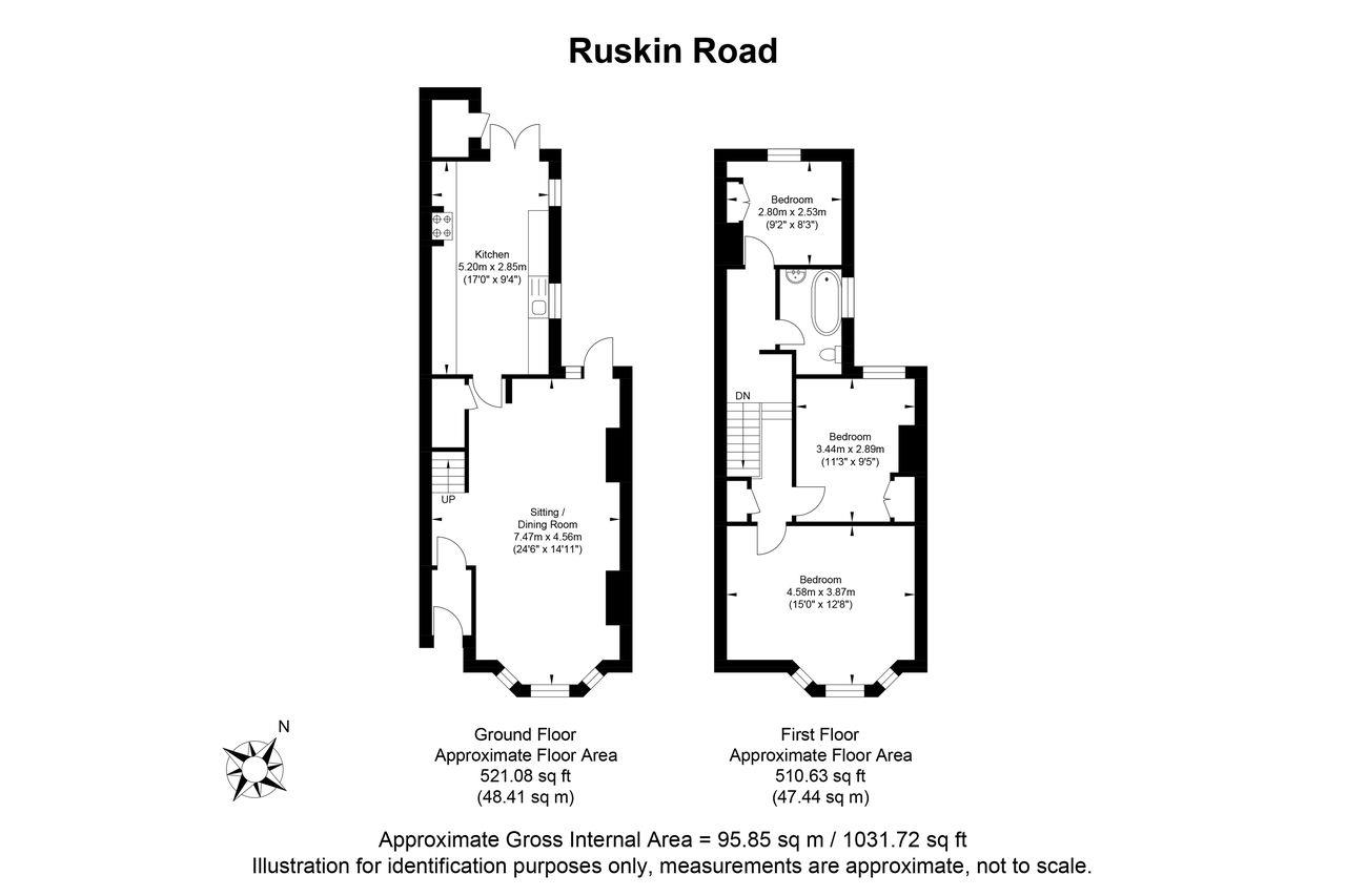 26, Ruskin Road, Hove floorplan
