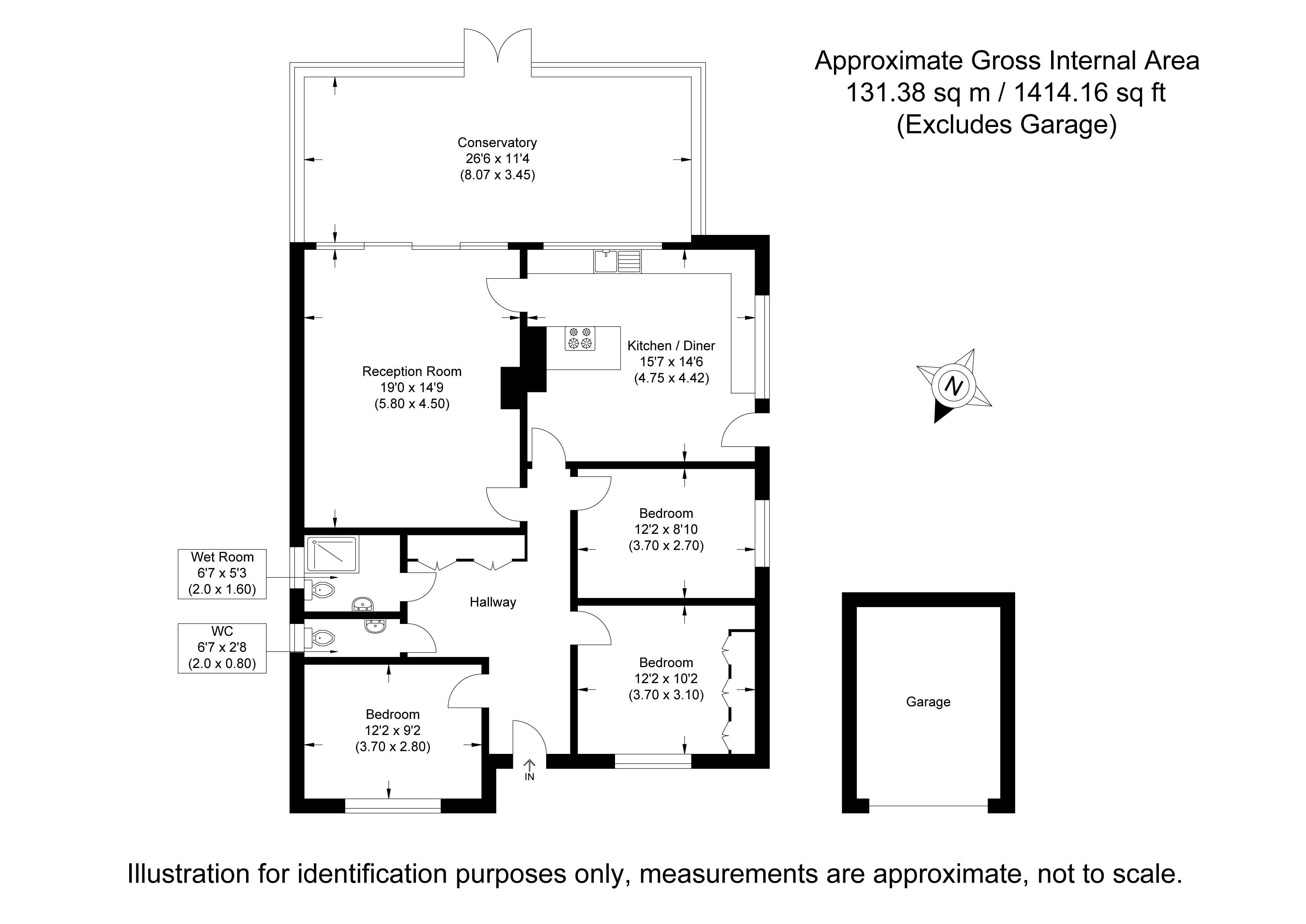 30, Watton Road, Hertfordshire floorplan