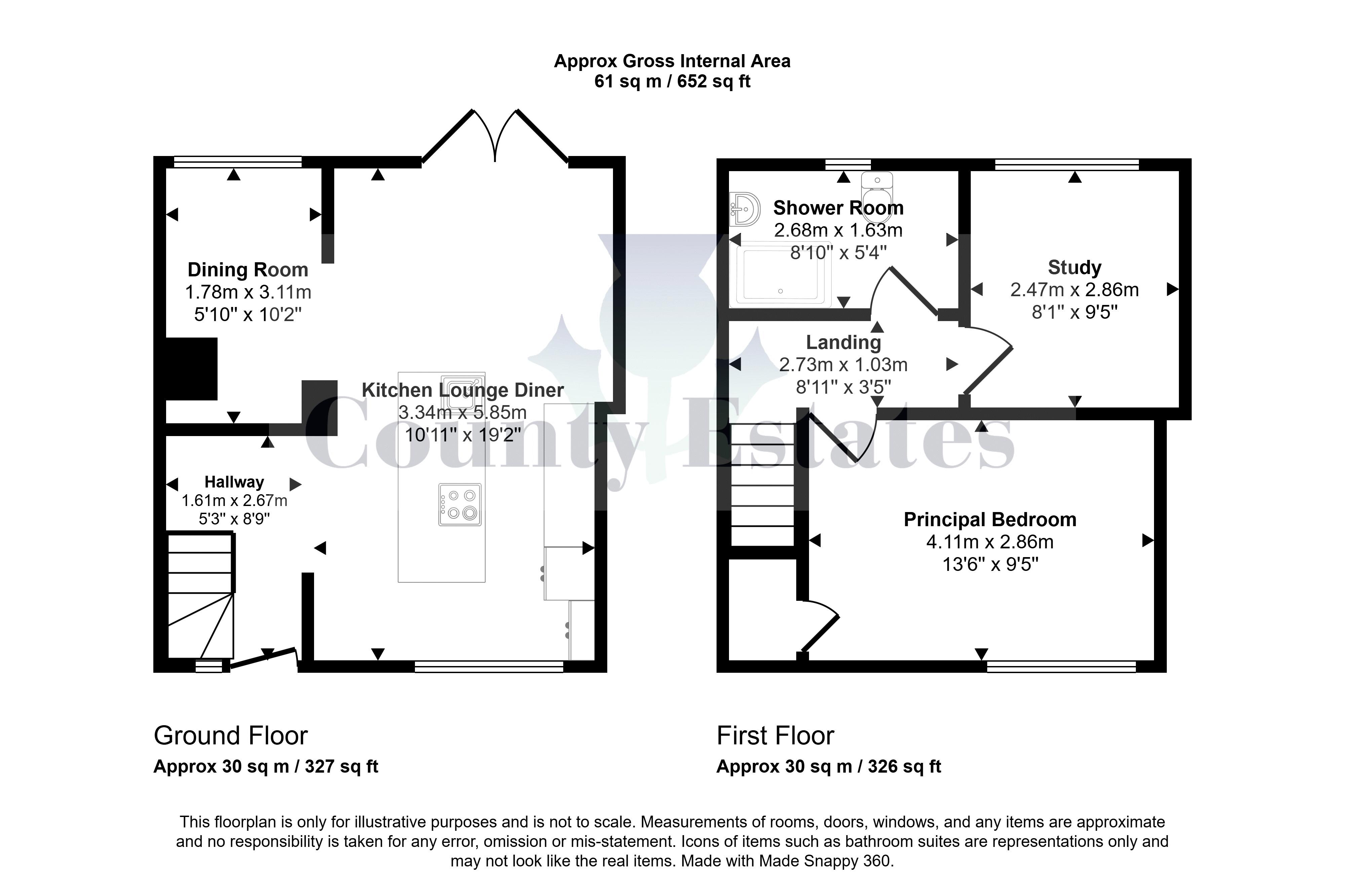 107, Rosebank, Sauchie floorplan