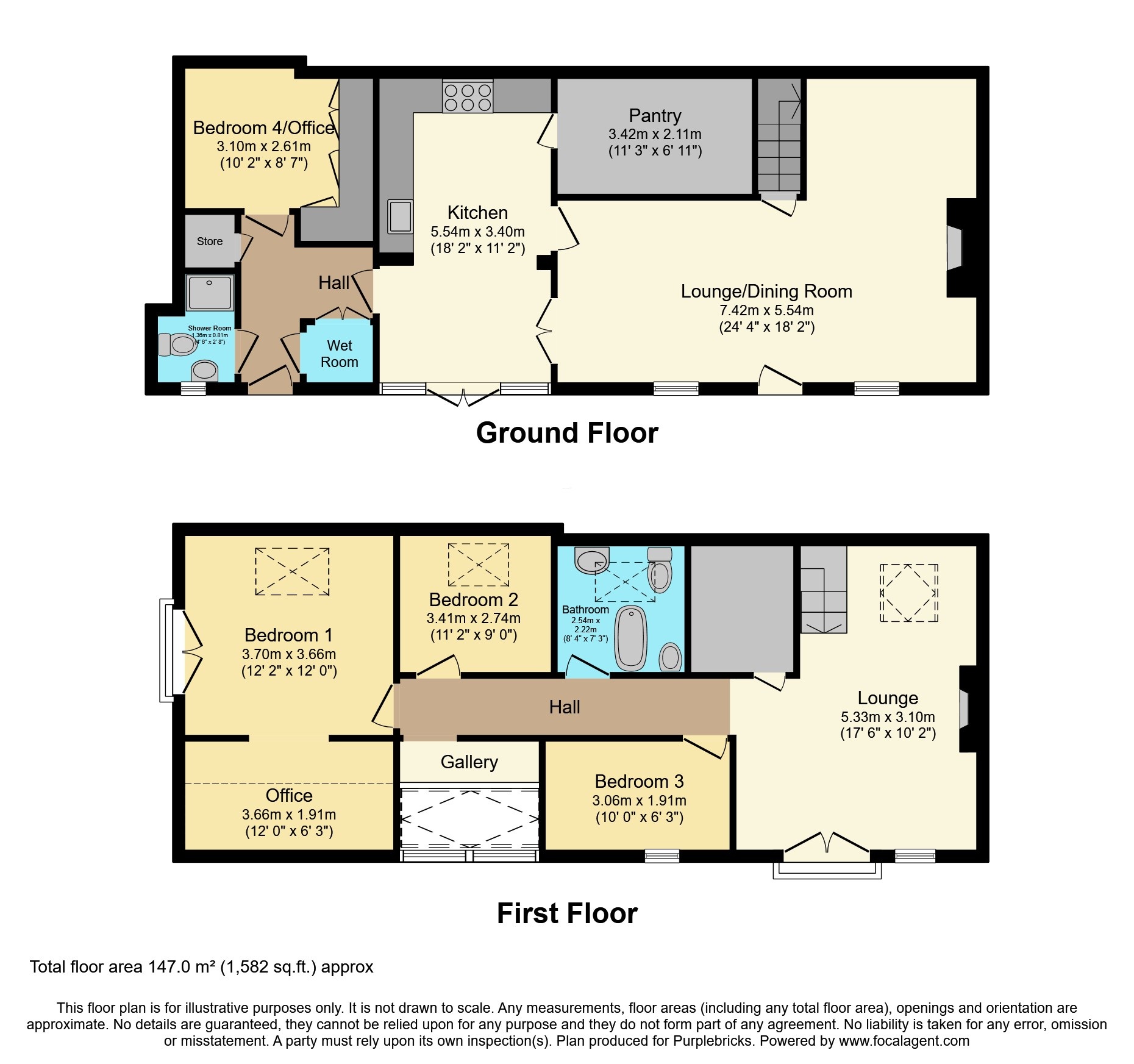 Amazon House, Dovenby, Cockermouth floorplan