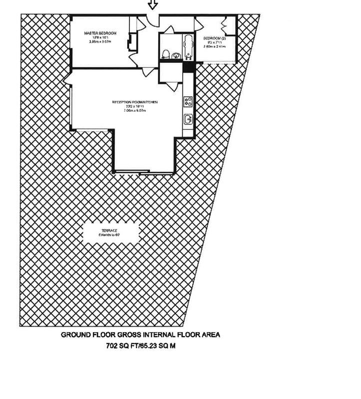 2 Bedrooms Flat to rent in Latitude House, Oval Road, London NW1