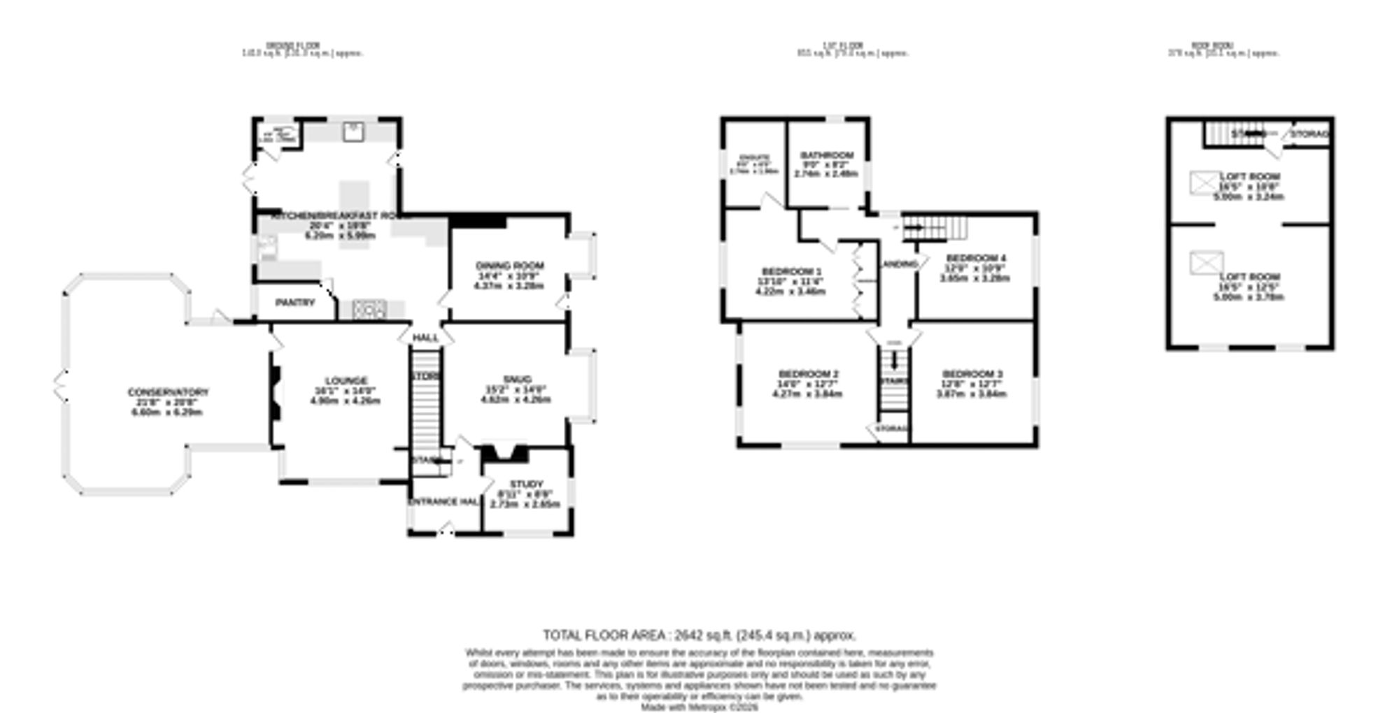 7 Station Road, Leicester floorplan
